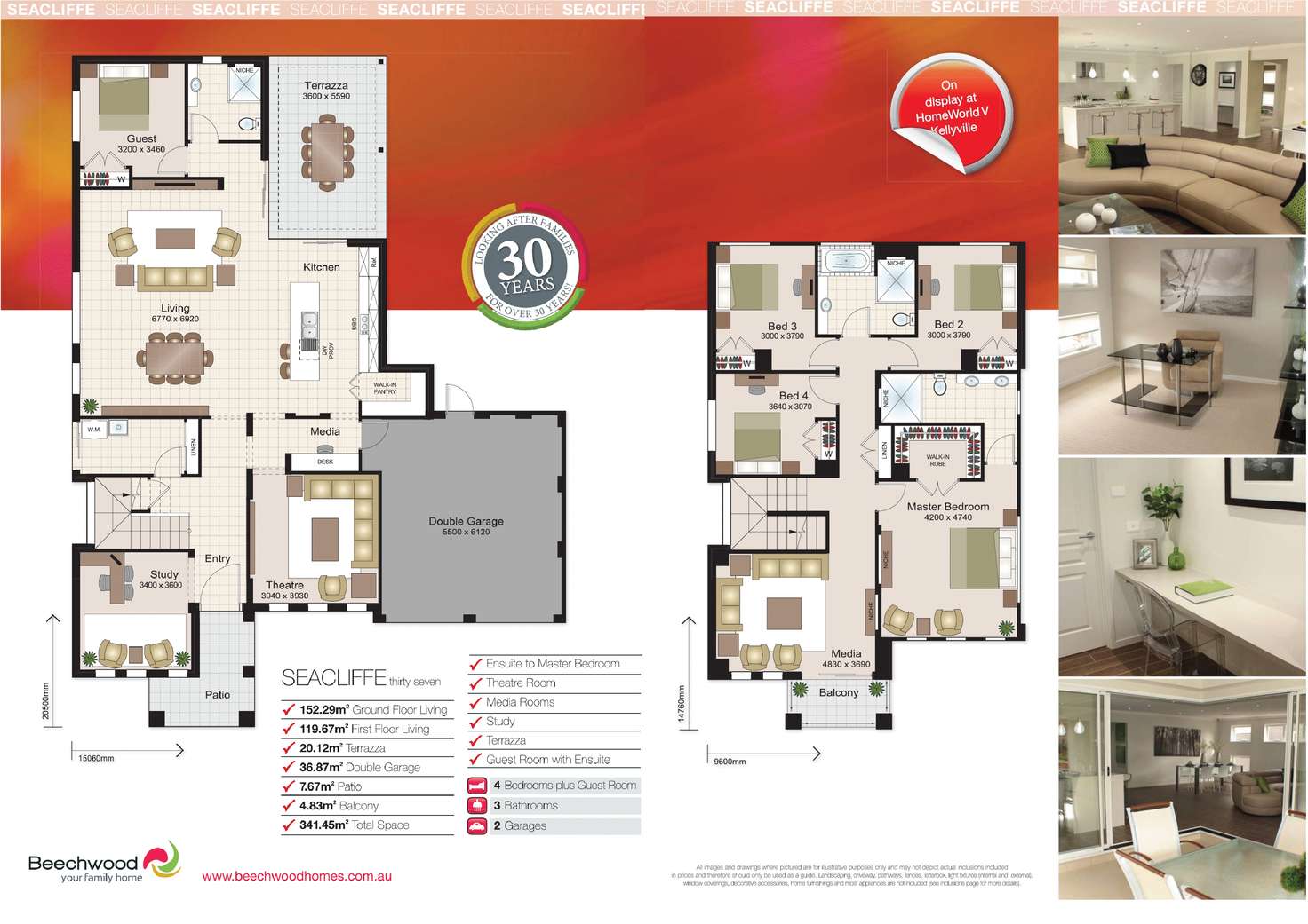 Floorplan of Homely house listing, 105 Burns Road, Kellyville NSW 2155