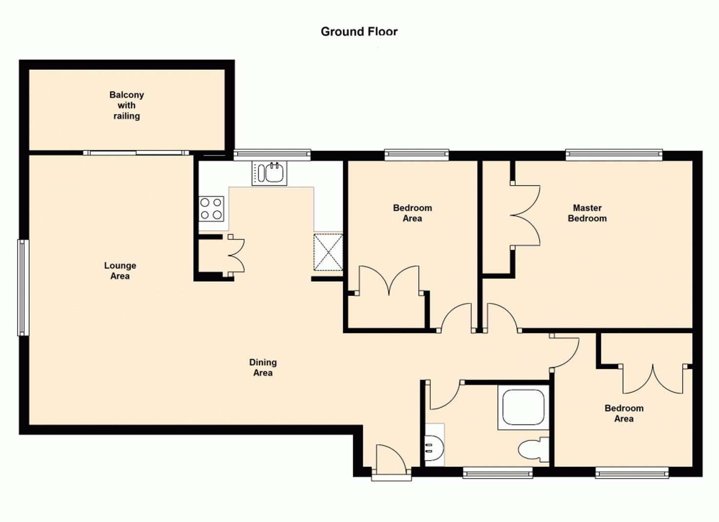 Floorplan of Homely unit listing, 8/31 Brisbane Street, St Lucia QLD 4067