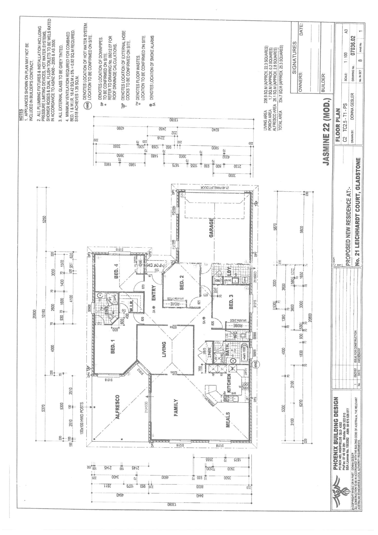 Floorplan of Homely house listing, 21 Leichhardt Court, Glen Eden QLD 4680