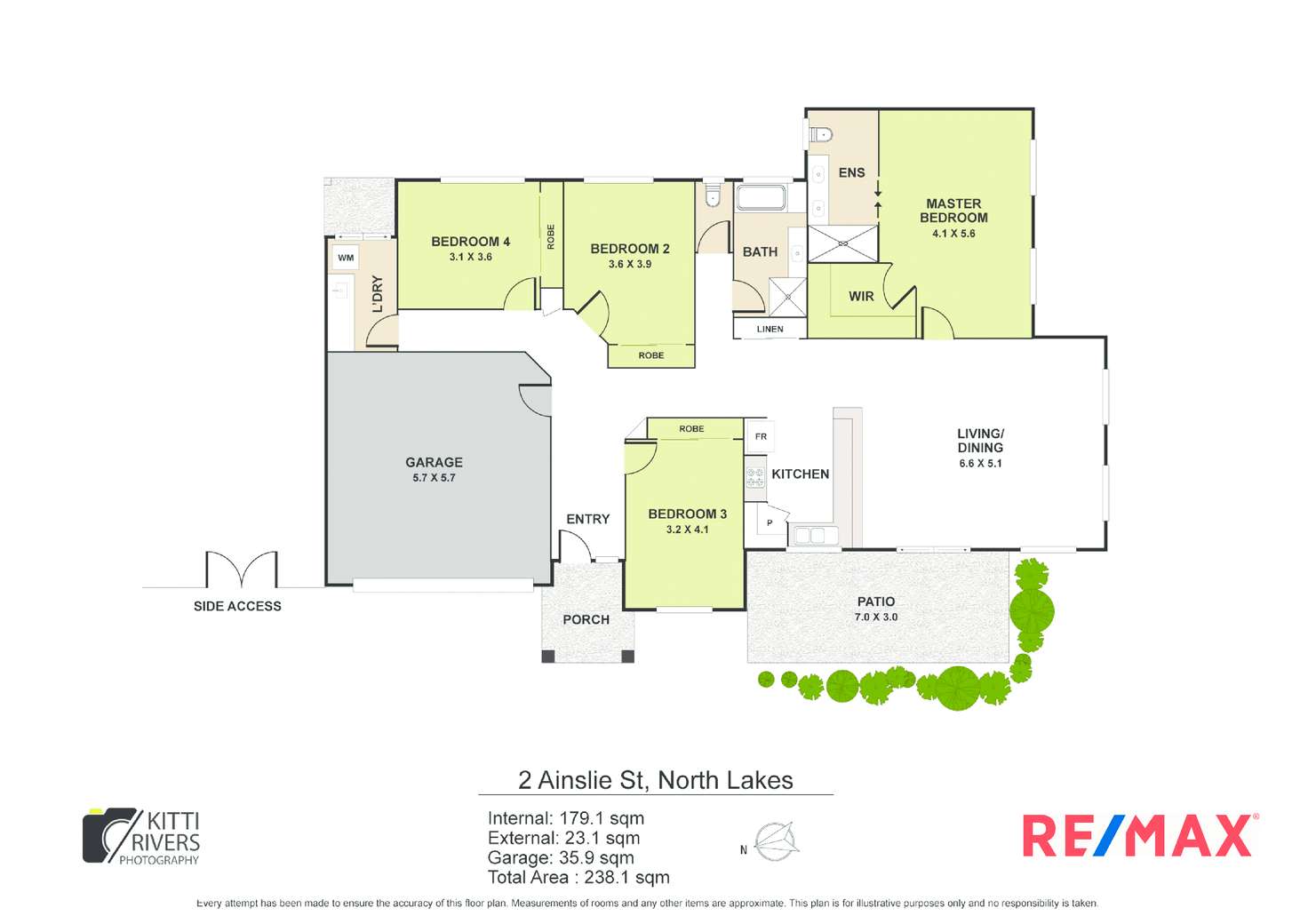 Floorplan of Homely house listing, 2 Ainslie Street, North Lakes QLD 4509