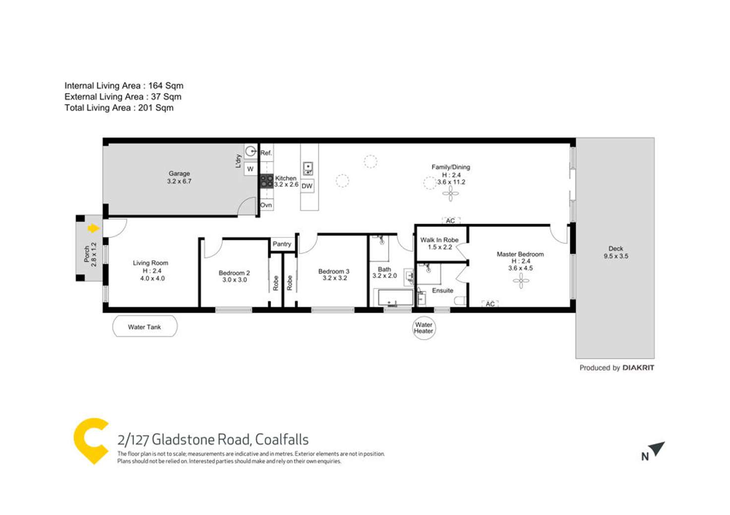 Floorplan of Homely house listing, 2/127 Gladstone Road, Coalfalls QLD 4305