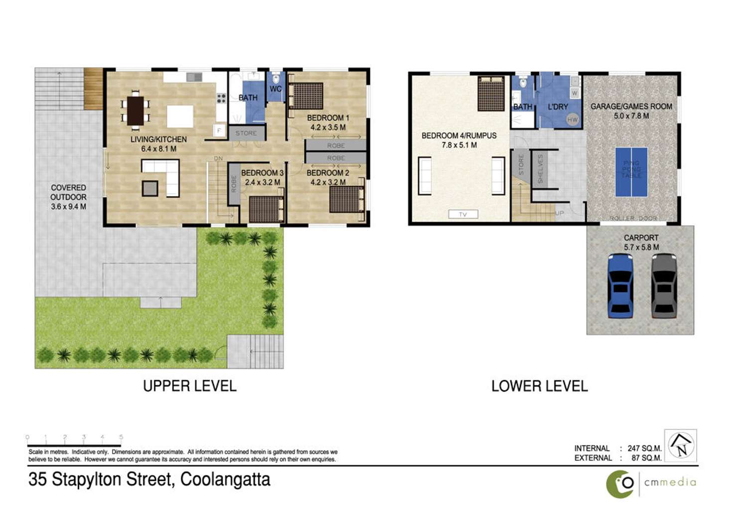Floorplan of Homely house listing, 35 Stapylton Street, Coolangatta QLD 4225