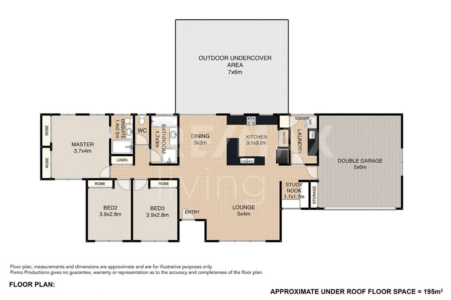 Floorplan of Homely acreageSemiRural listing, 141-143 Bleakley Road, Delaneys Creek QLD 4514