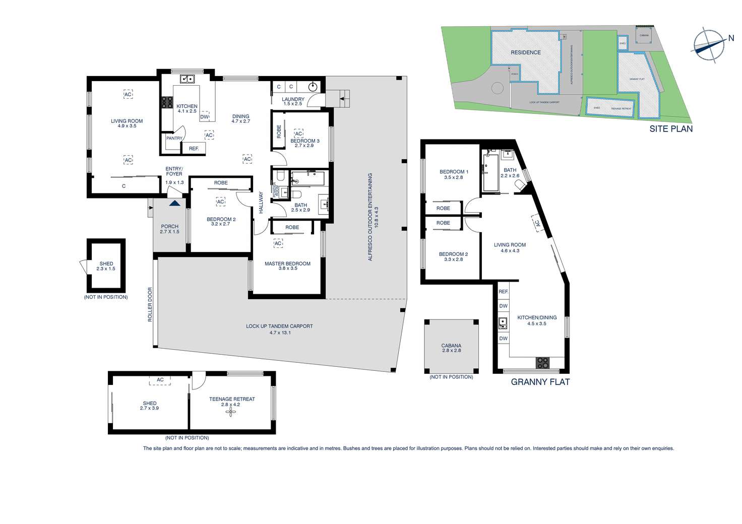 Floorplan of Homely house listing, 9 & 9A Battersby Place, Doonside NSW 2767