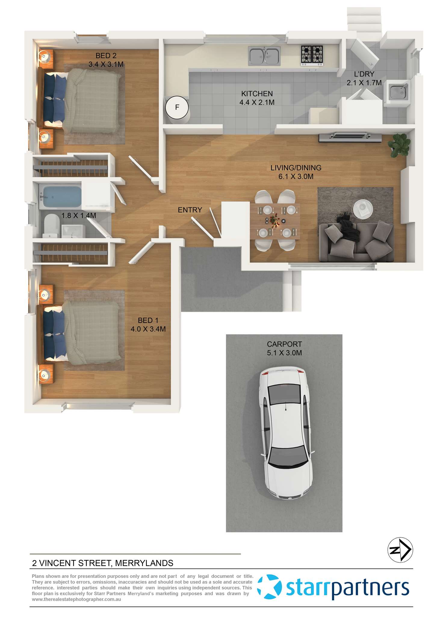 Floorplan of Homely house listing, 2 Vincent Street, Merrylands NSW 2160