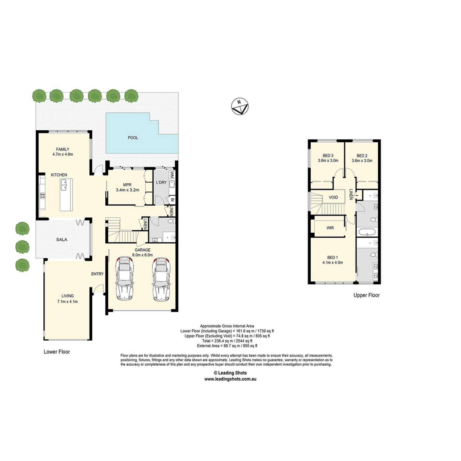Floorplan of Homely house listing, 25 Shore Crescent, Bulimba QLD 4171