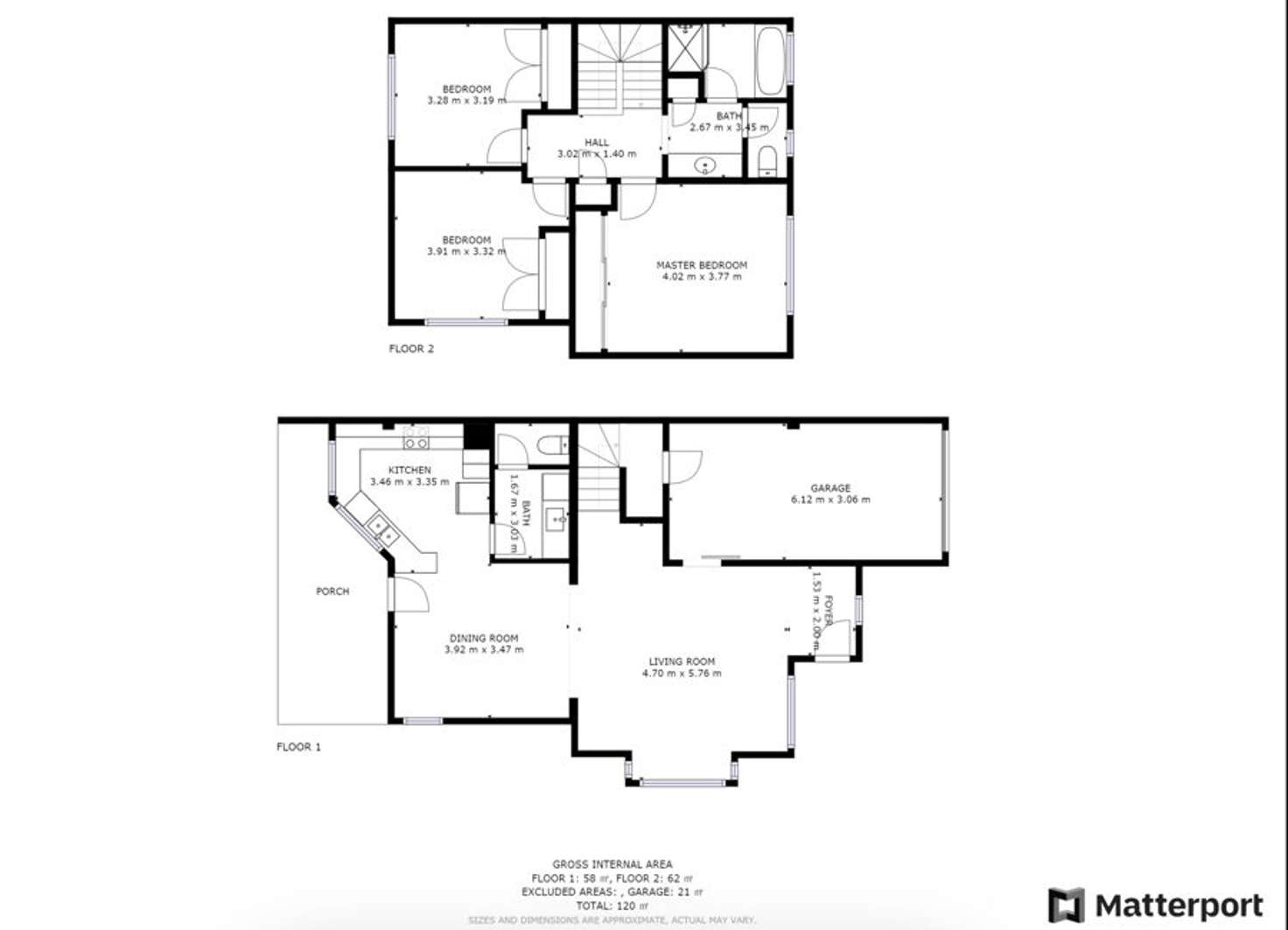 Floorplan of Homely townhouse listing, 1/5 Cocos Palm Close, Boambee East NSW 2452