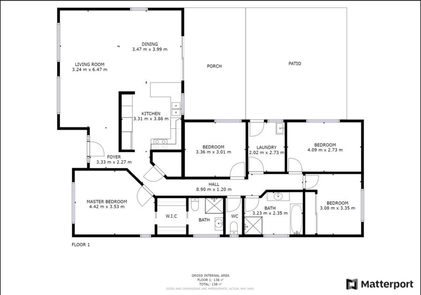 Floorplan of Homely house listing, 3 Borrowdale Crescent, Boambee East NSW 2452