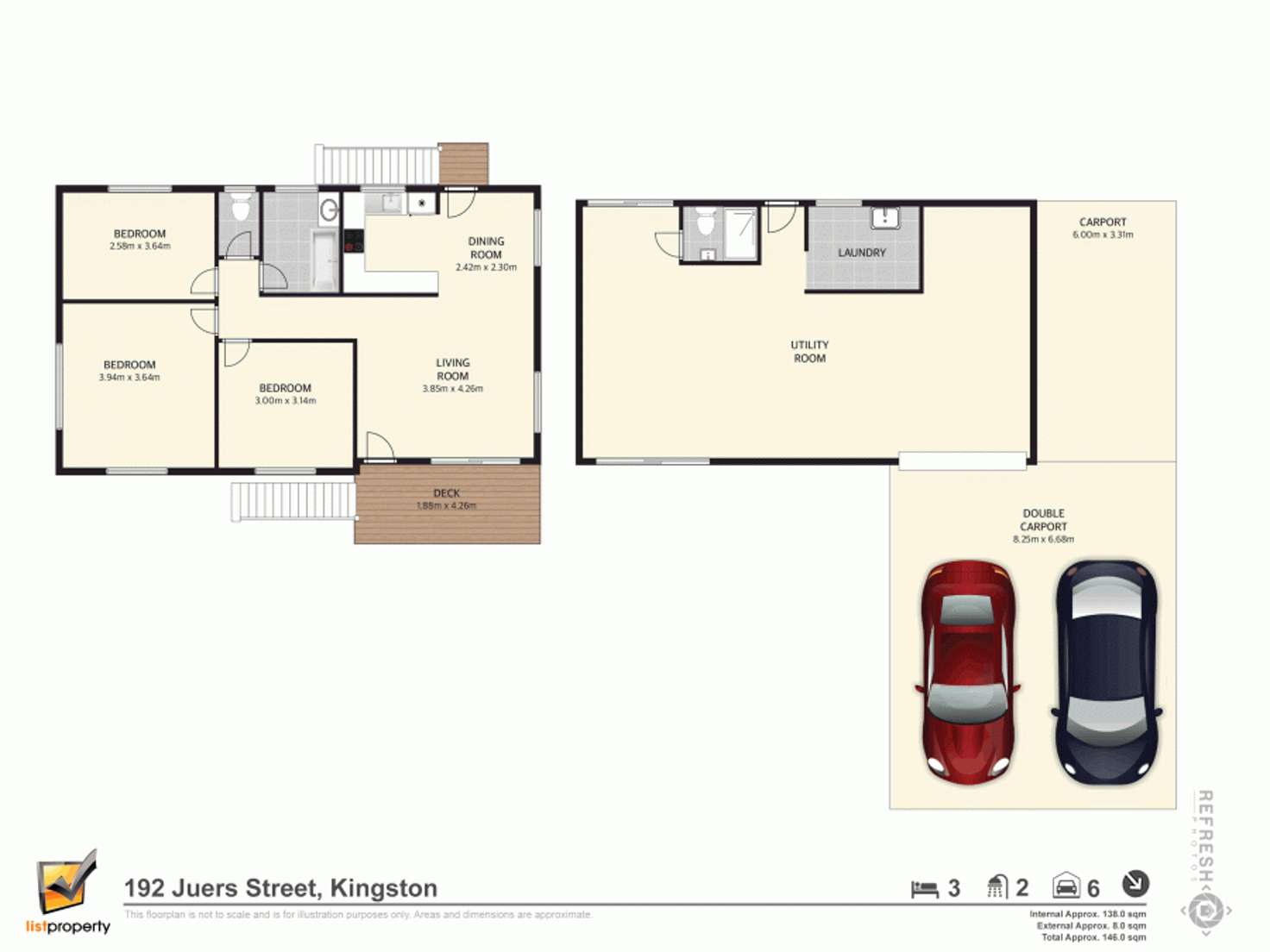 Floorplan of Homely house listing, 192 Juers St, Kingston QLD 4114