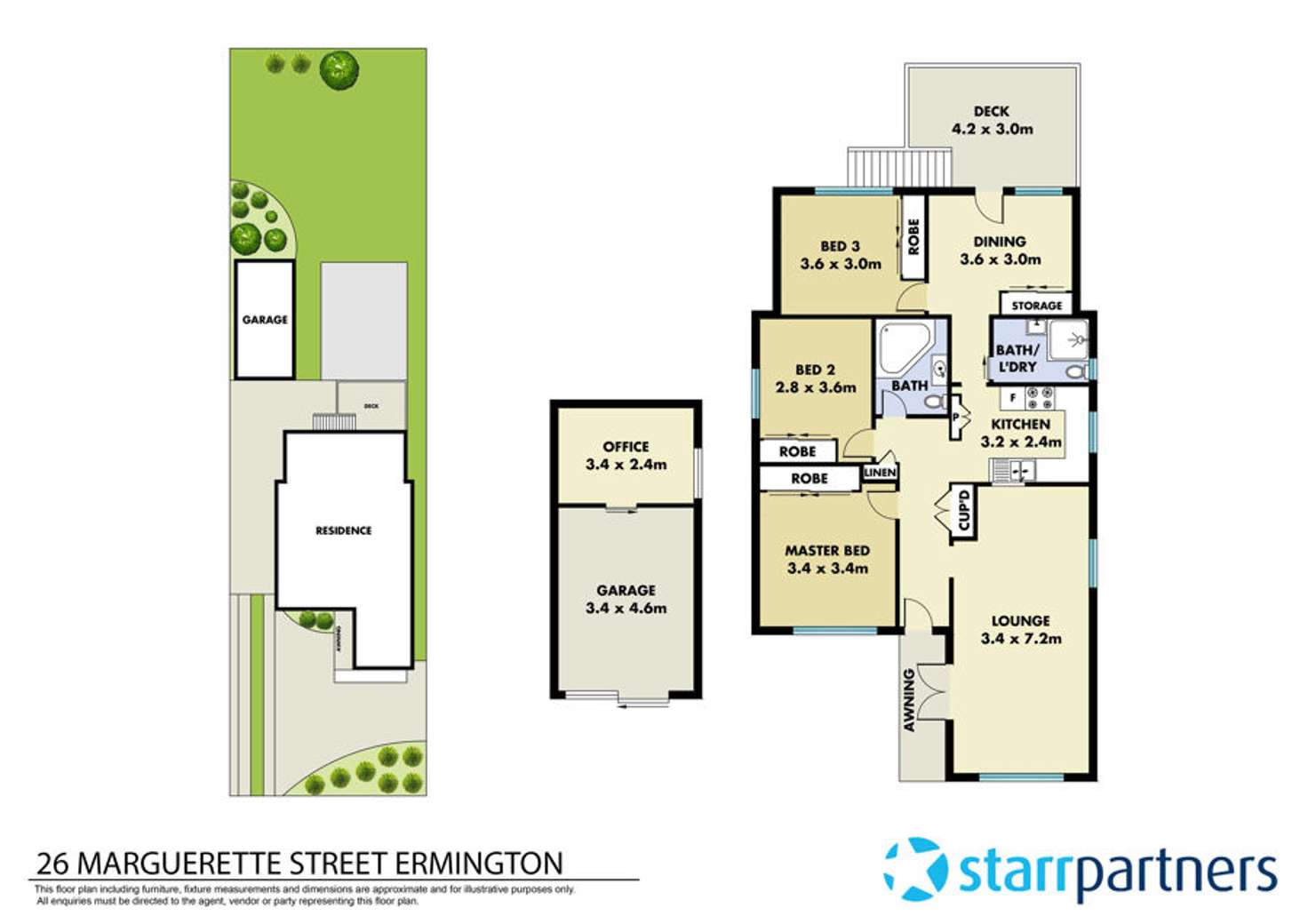 Floorplan of Homely house listing, 26 Marguerette Street, Ermington NSW 2115