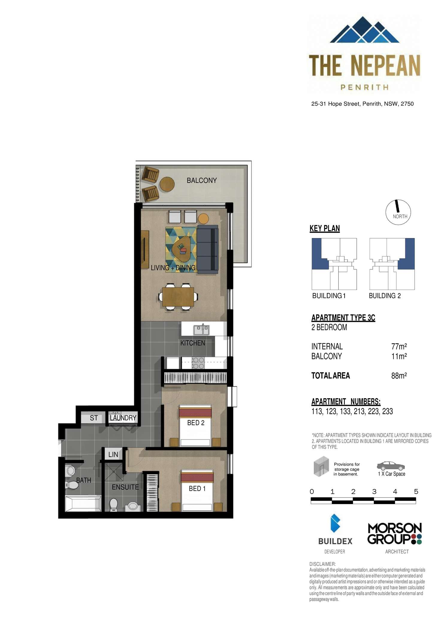Floorplan of Homely unit listing, Lot39/25-31 Hope Street, Penrith NSW 2750