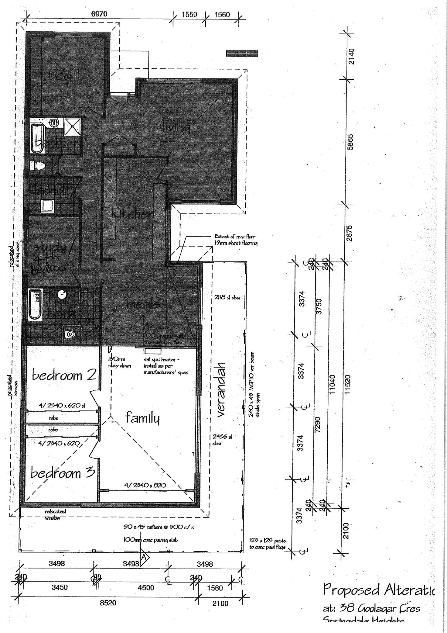 Floorplan of Homely house listing, 38 Goolagar Cres, Lavington NSW 2641