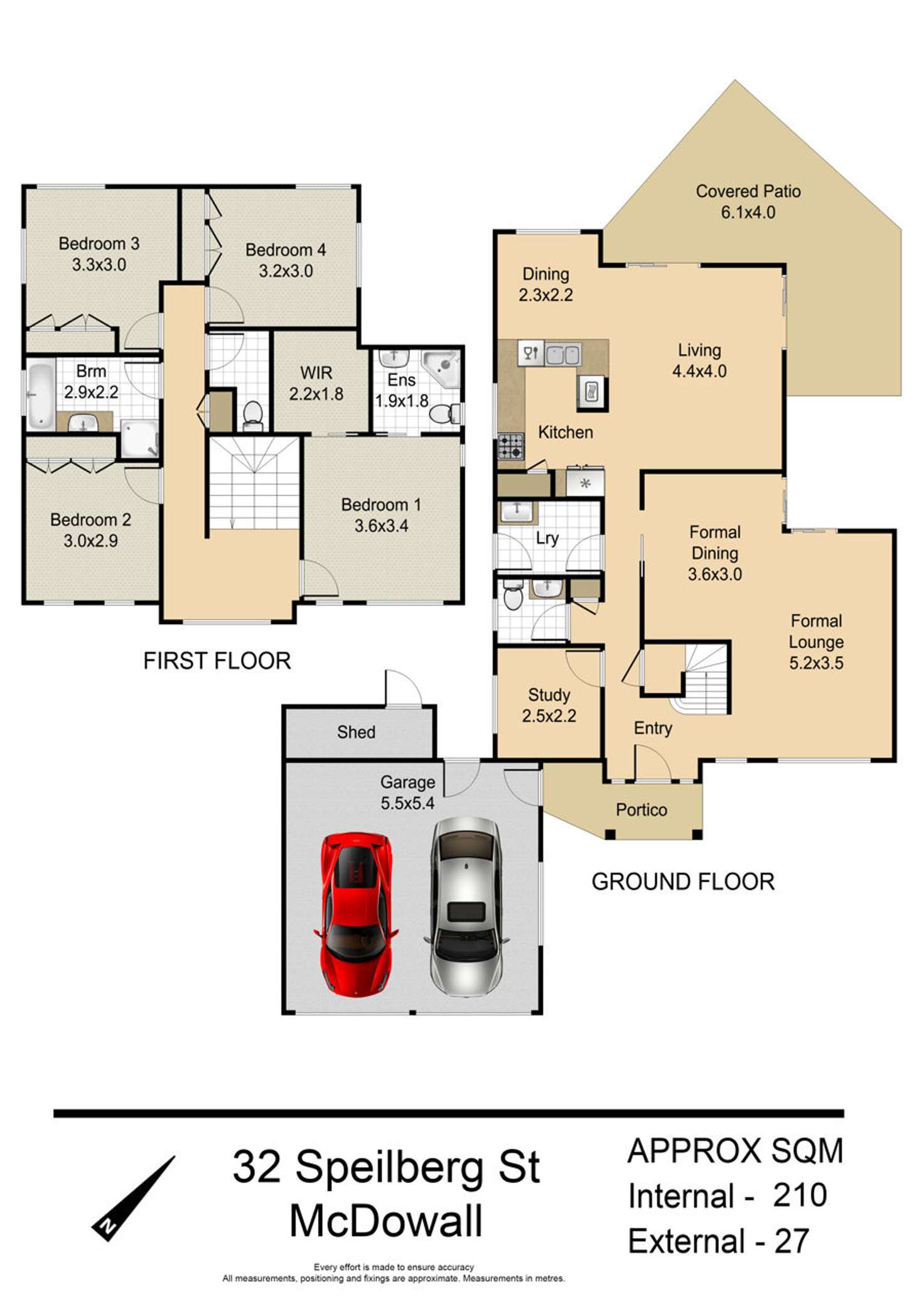 Floorplan of Homely house listing, 32 Speilberg Street, Mcdowall QLD 4053