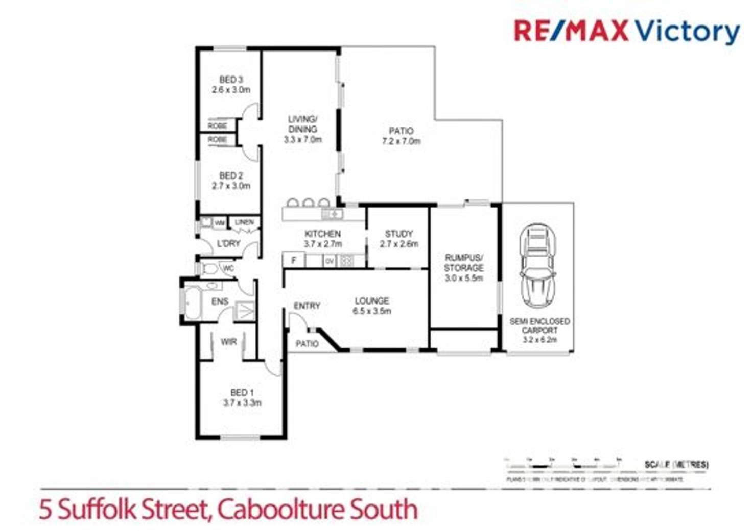 Floorplan of Homely house listing, 5 Suffolk Street, Caboolture South QLD 4510