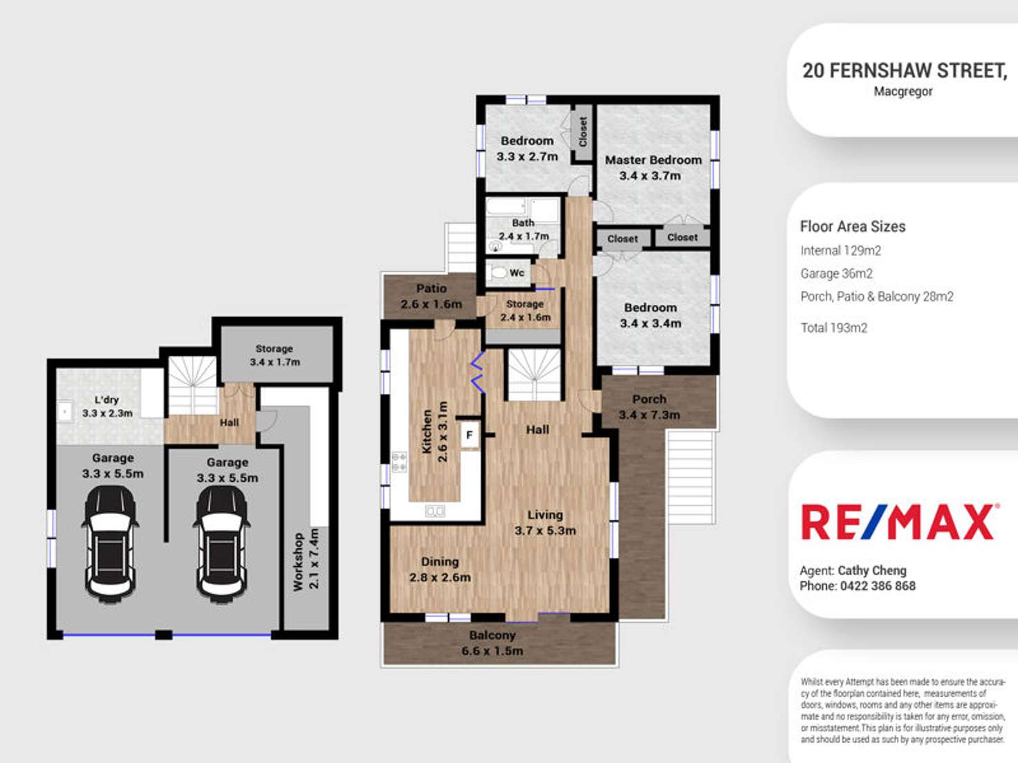Floorplan of Homely house listing, 20 Fernshaw Street, Macgregor QLD 4109
