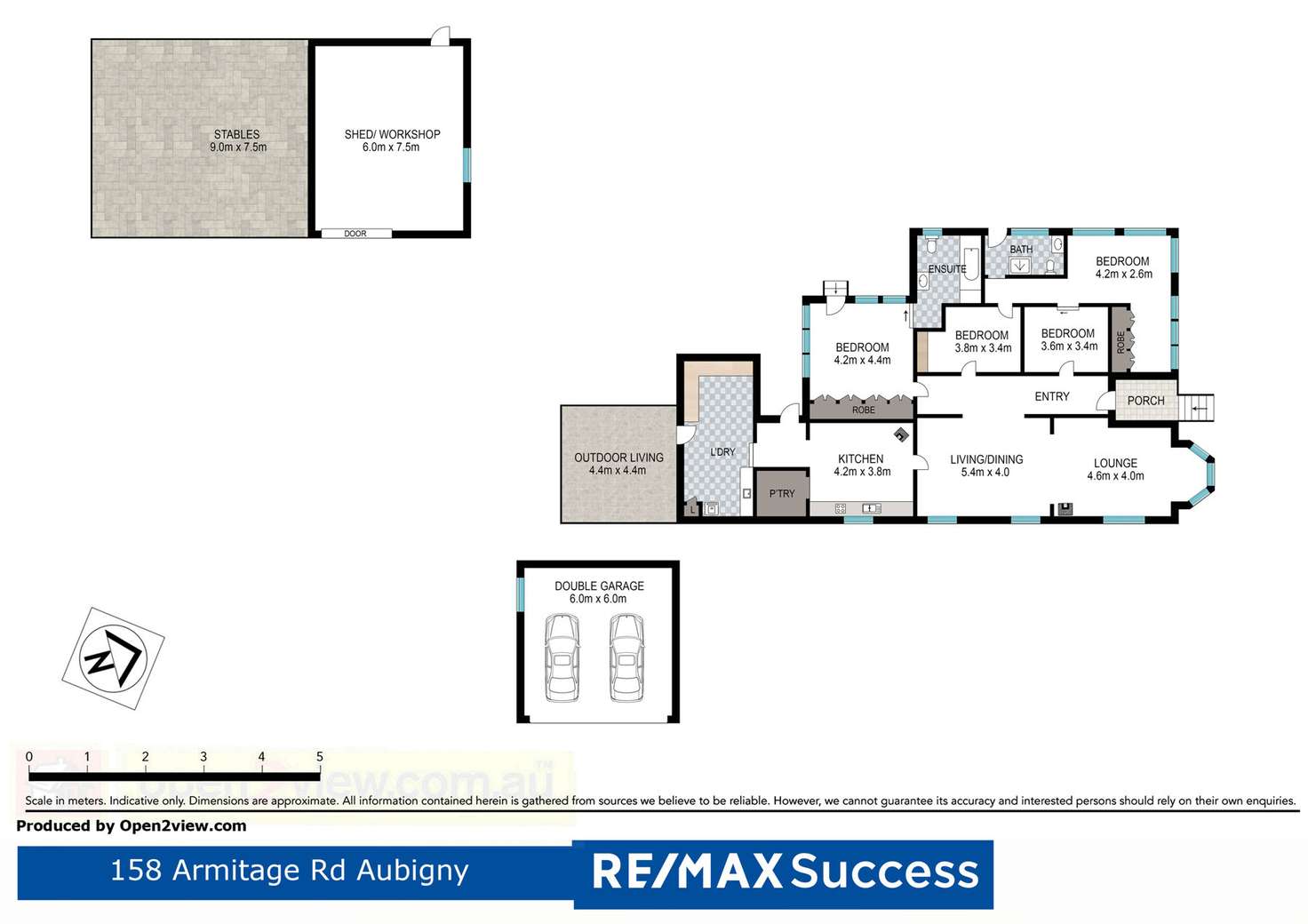 Floorplan of Homely house listing, 158 Armitage Road, Aubigny QLD 4401