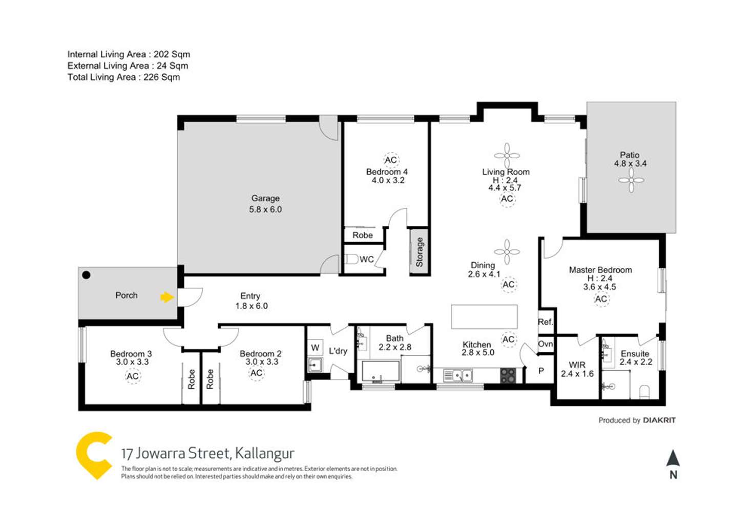 Floorplan of Homely house listing, 17 Jowarra Street, Kallangur QLD 4503
