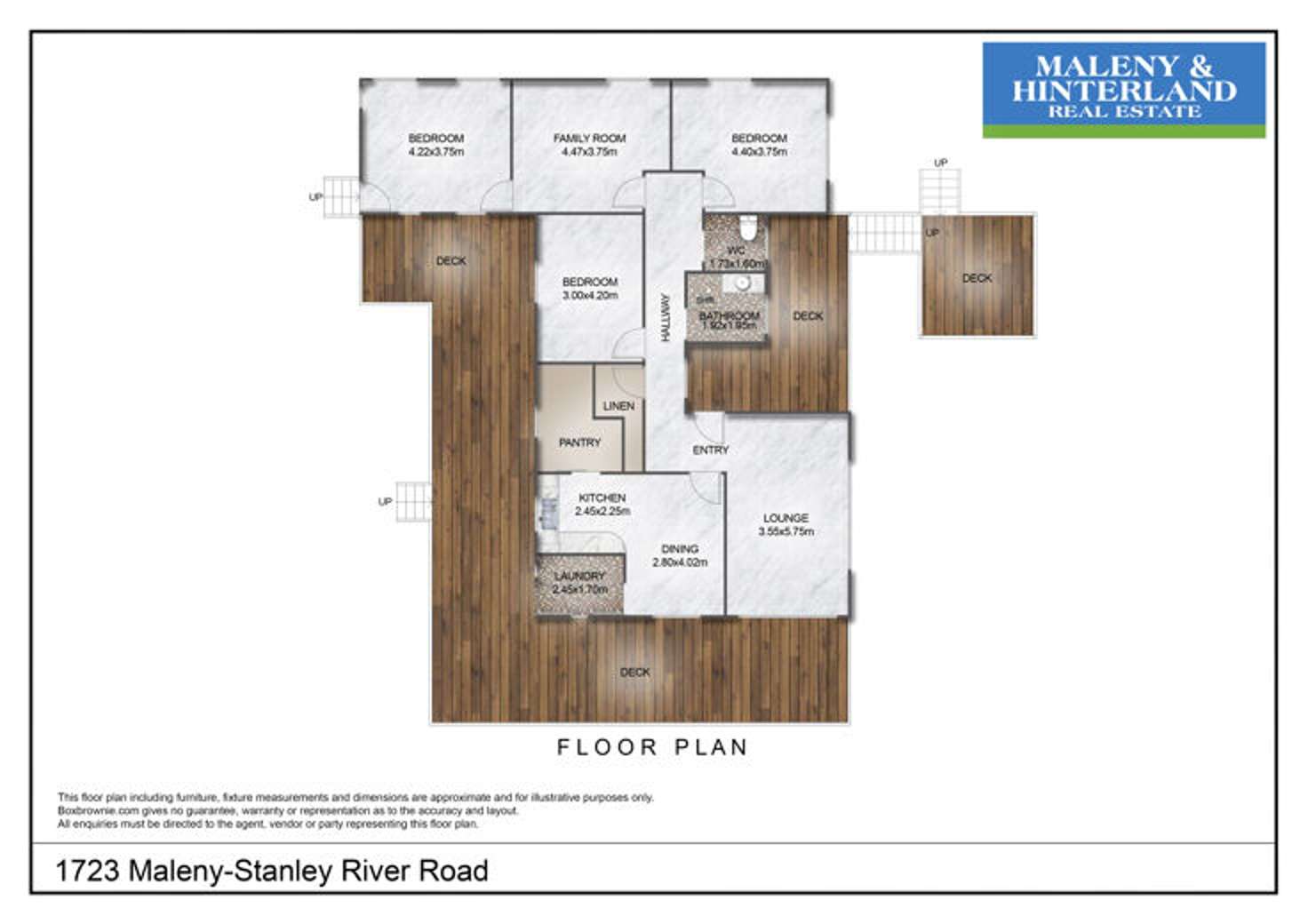 Floorplan of Homely house listing, 1723 Maleny-Stanley River Road, Booroobin QLD 4552