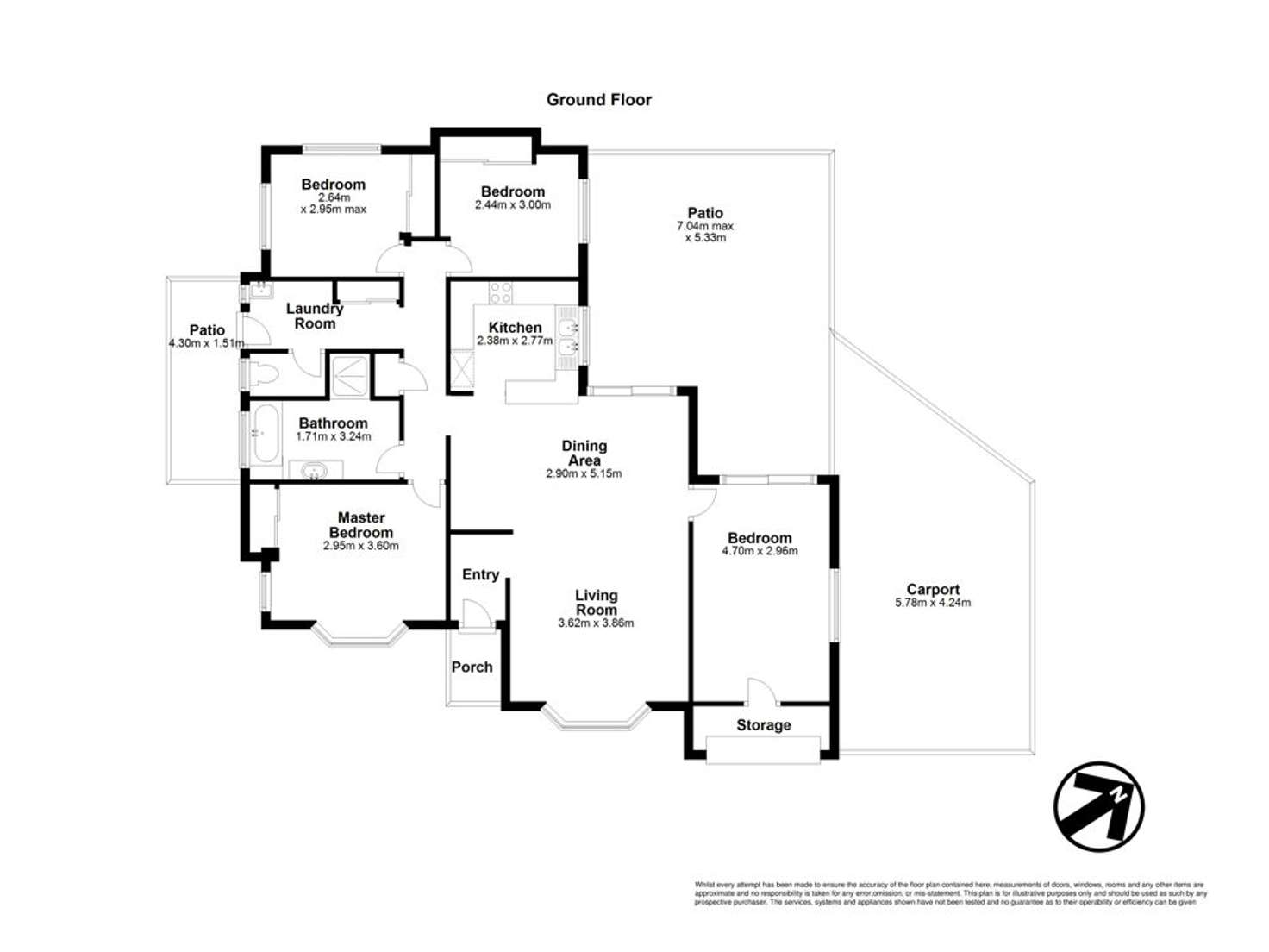 Floorplan of Homely house listing, 18 Penrose Circuit, Redbank Plains QLD 4301