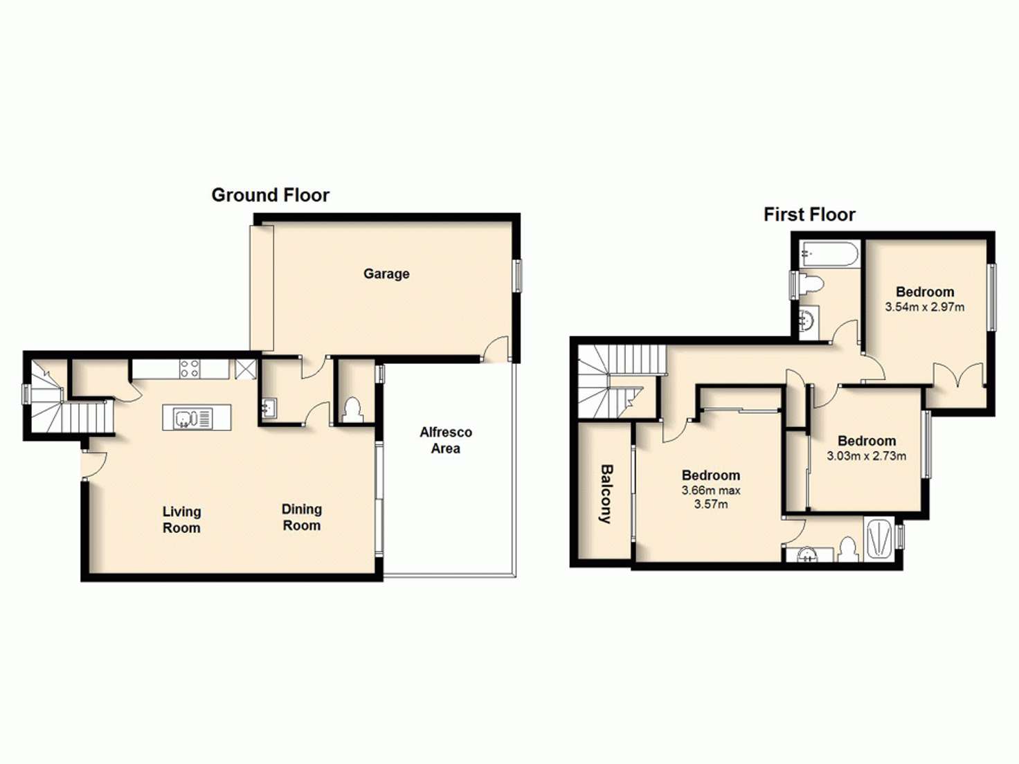 Floorplan of Homely townhouse listing, 4/12 Cosgrove Avenue, Annerley QLD 4103