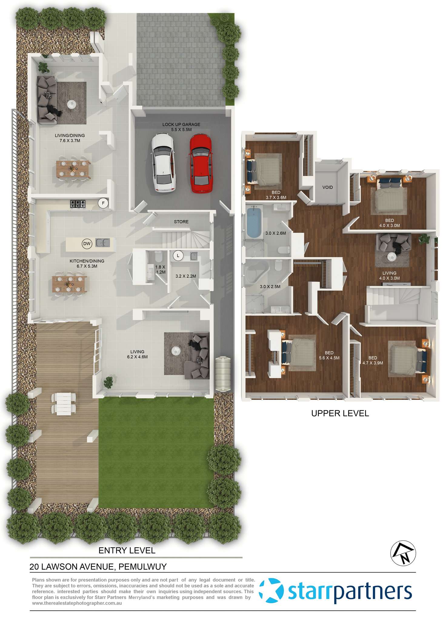Floorplan of Homely house listing, 20 Lawson Avenue, Pemulwuy NSW 2145