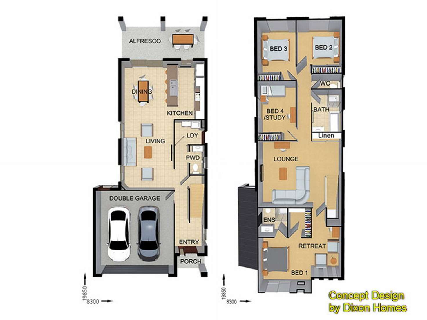 Floorplan of Homely residentialLand listing, 240 Horizon Drive, Westlake QLD 4074