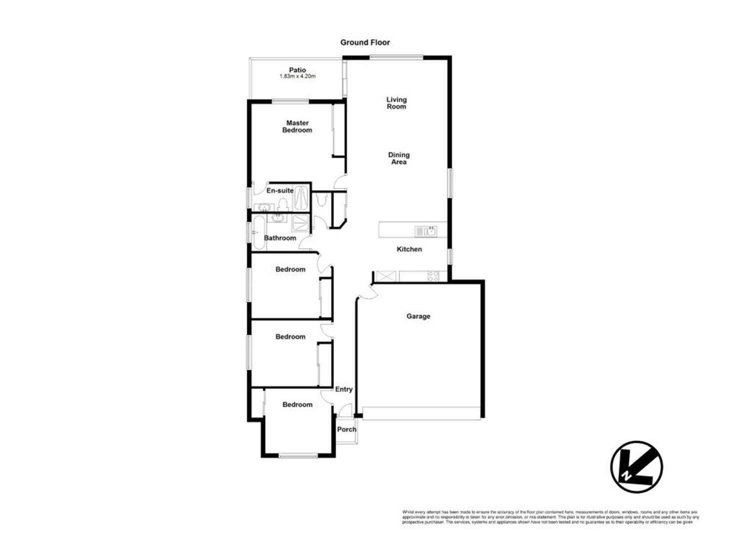 Floorplan of Homely house listing, 10 Severn Crescent, North Lakes QLD 4509