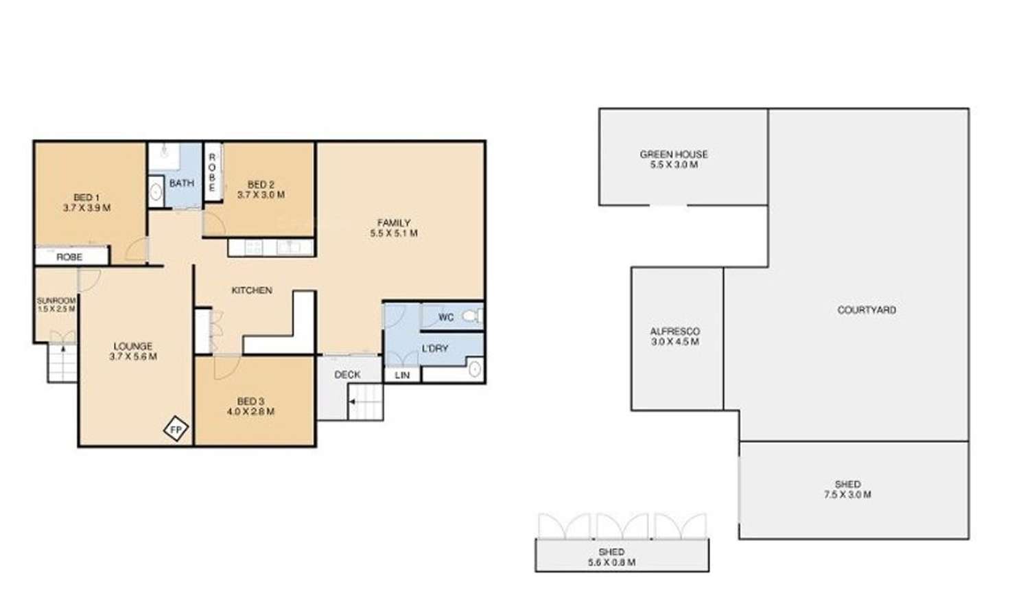 Floorplan of Homely house listing, 23 Monash Street, Newtown QLD 4350
