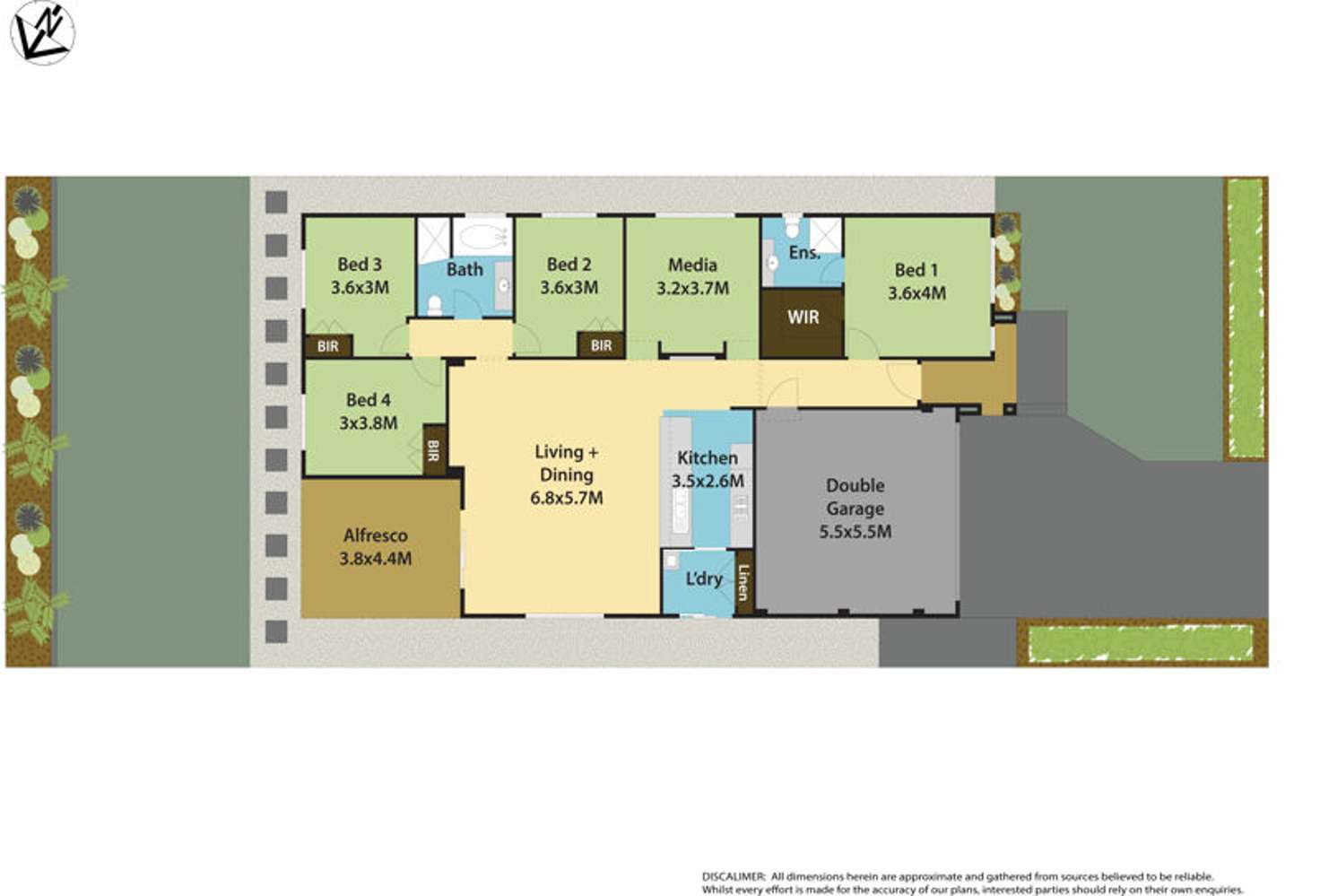 Floorplan of Homely house listing, 24 petal parkway, The Ponds NSW 2769