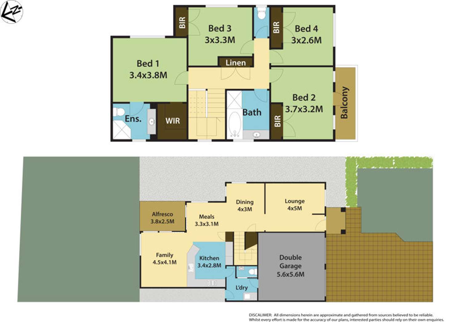 Floorplan of Homely house listing, 9 Avondale Avenue, Parklea NSW 2768
