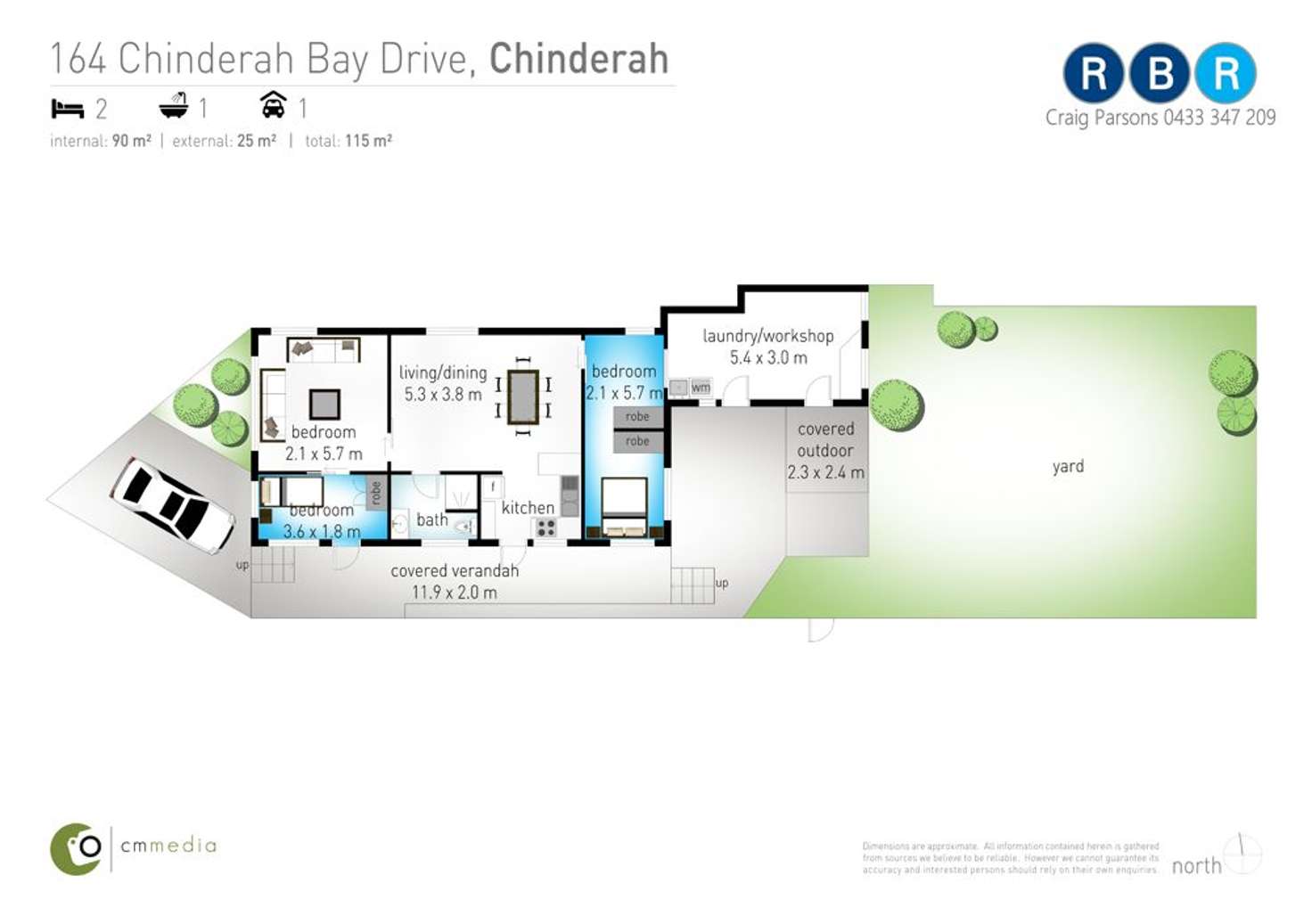 Floorplan of Homely house listing, 164 Chinderah Bay Drive, Chinderah NSW 2487