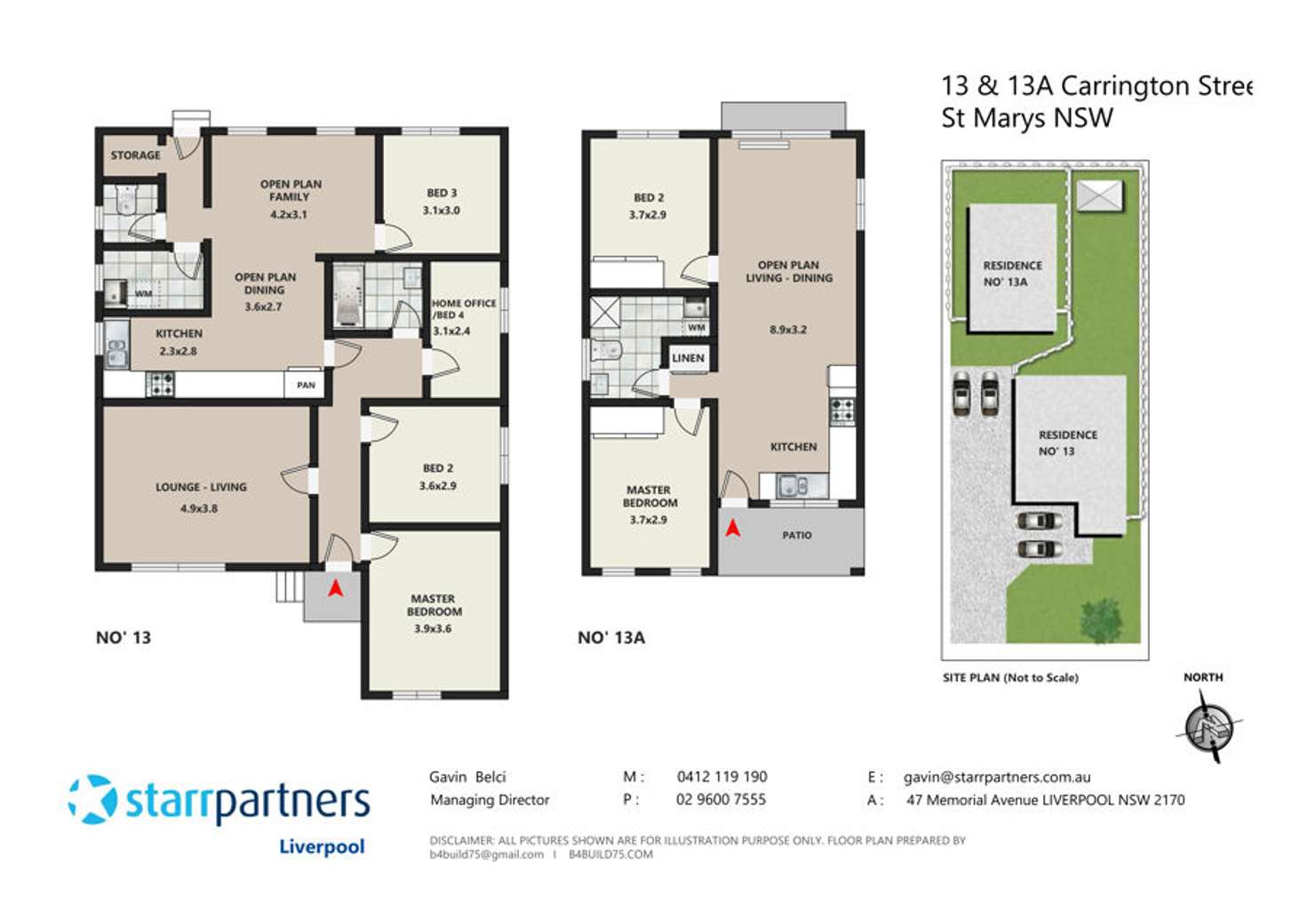 Floorplan of Homely house listing, 13 CARRINGTON STREET, St Marys NSW 2760