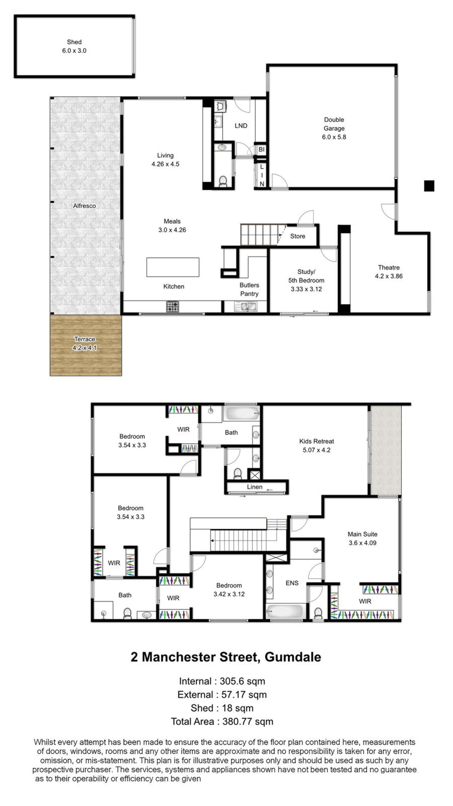 Floorplan of Homely house listing, 2 Manchester Street, Gumdale QLD 4154