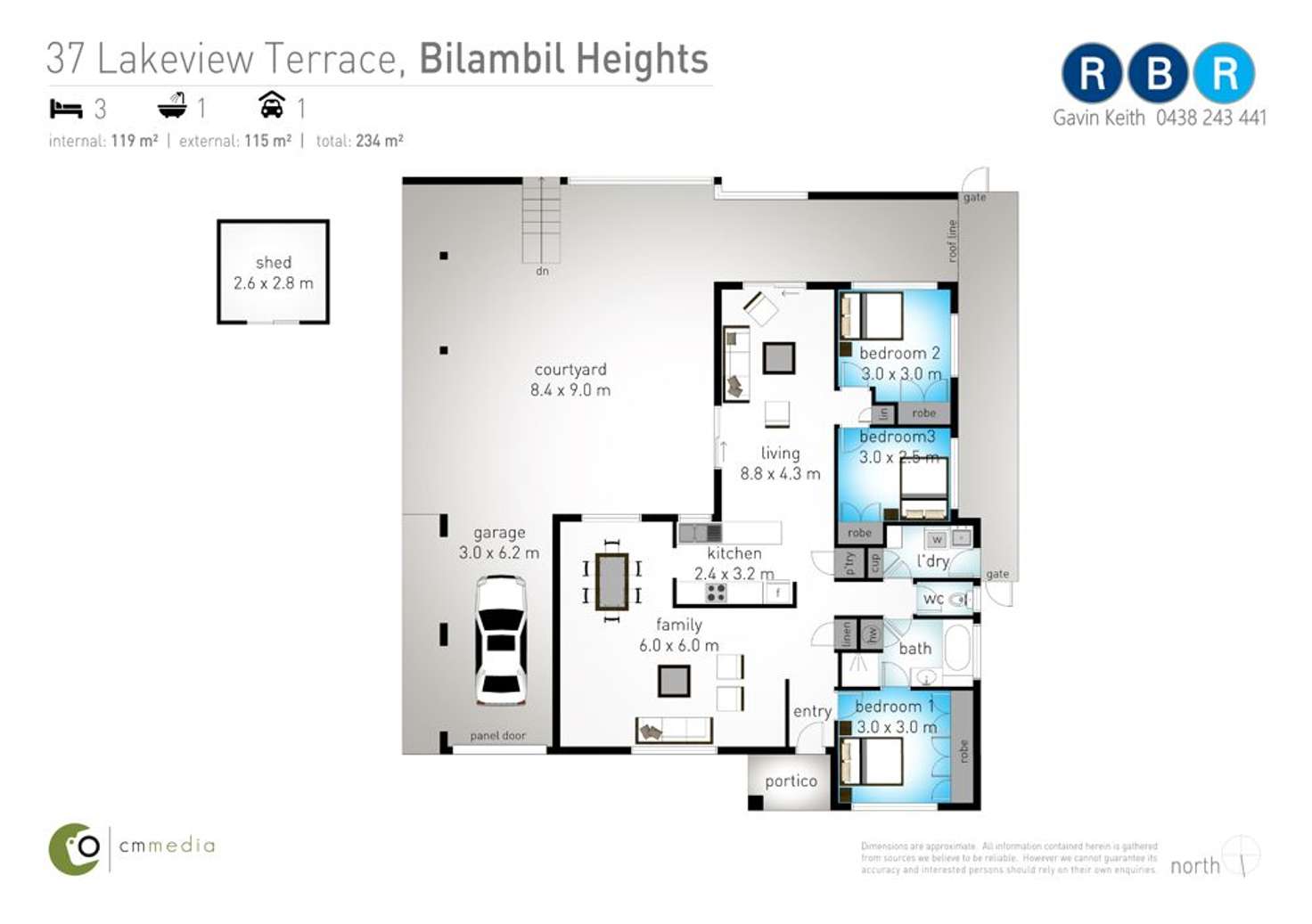 Floorplan of Homely house listing, 37 Lakeview Terrace, Bilambil Heights NSW 2486