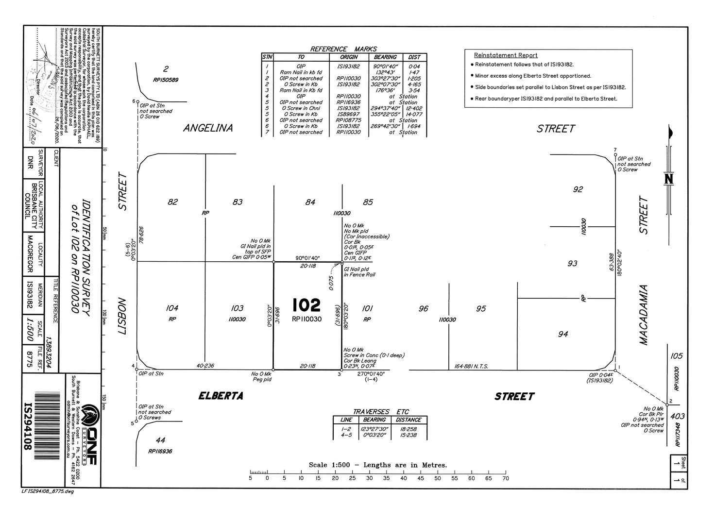 Floorplan of Homely residentialLand listing, 6 Elberta Street, Macgregor QLD 4109