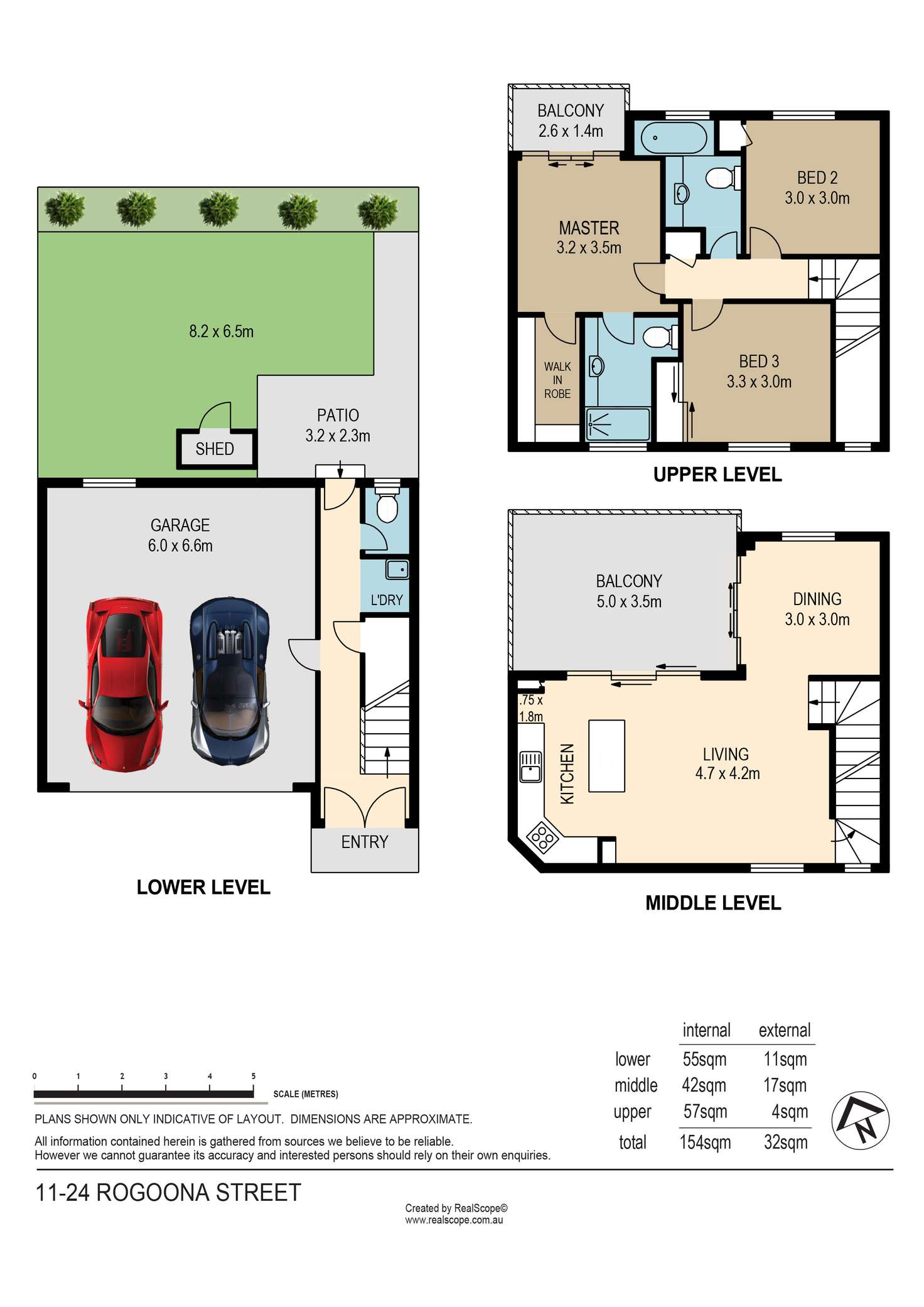 Floorplan of Homely townhouse listing, 11/24 Rogoona Street, Morningside QLD 4170