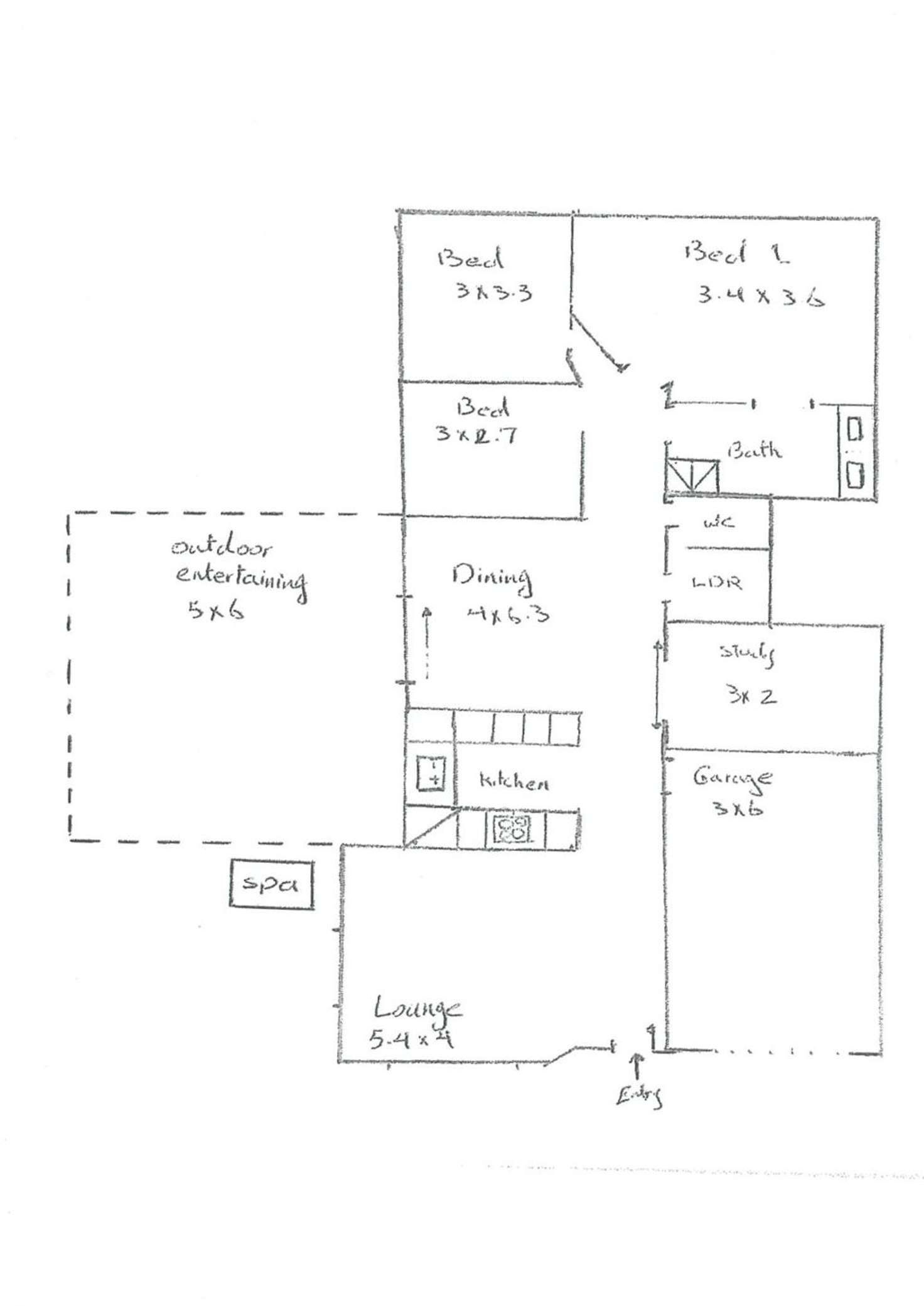 Floorplan of Homely house listing, 22 Oberon Esp, Hemmant QLD 4174