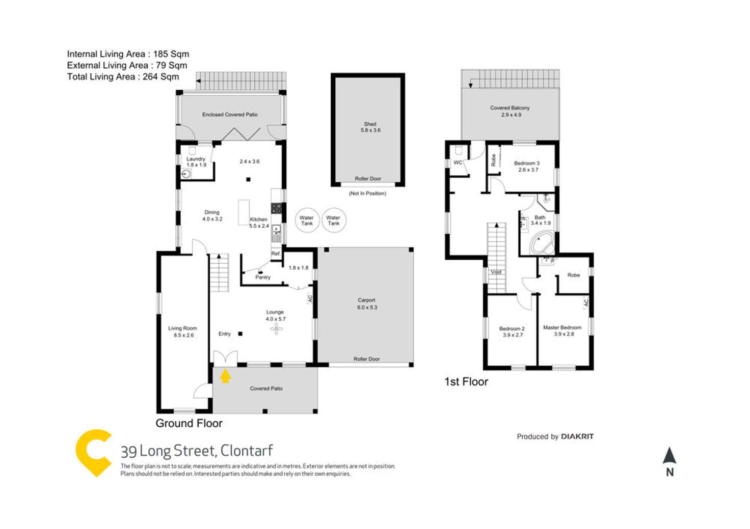 Floorplan of Homely house listing, 39 Long Street, Clontarf QLD 4019