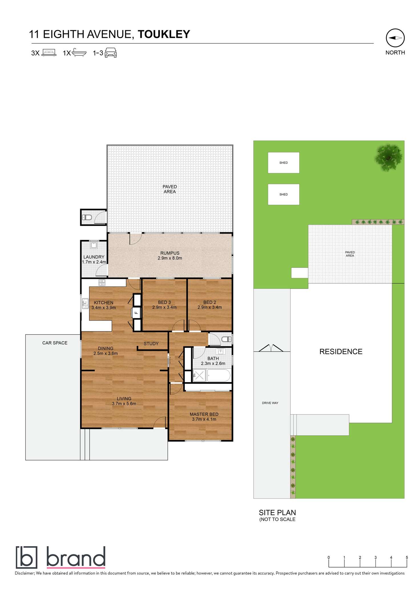 Floorplan of Homely house listing, 11 Eighth Avenue, Toukley NSW 2263