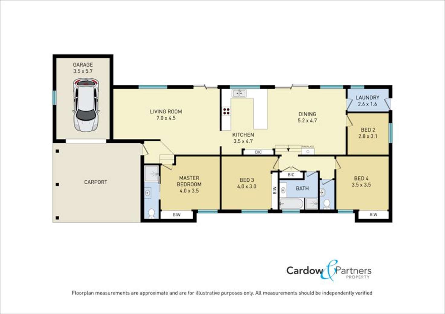 Floorplan of Homely house listing, 42 Crown Street, Bellingen NSW 2454