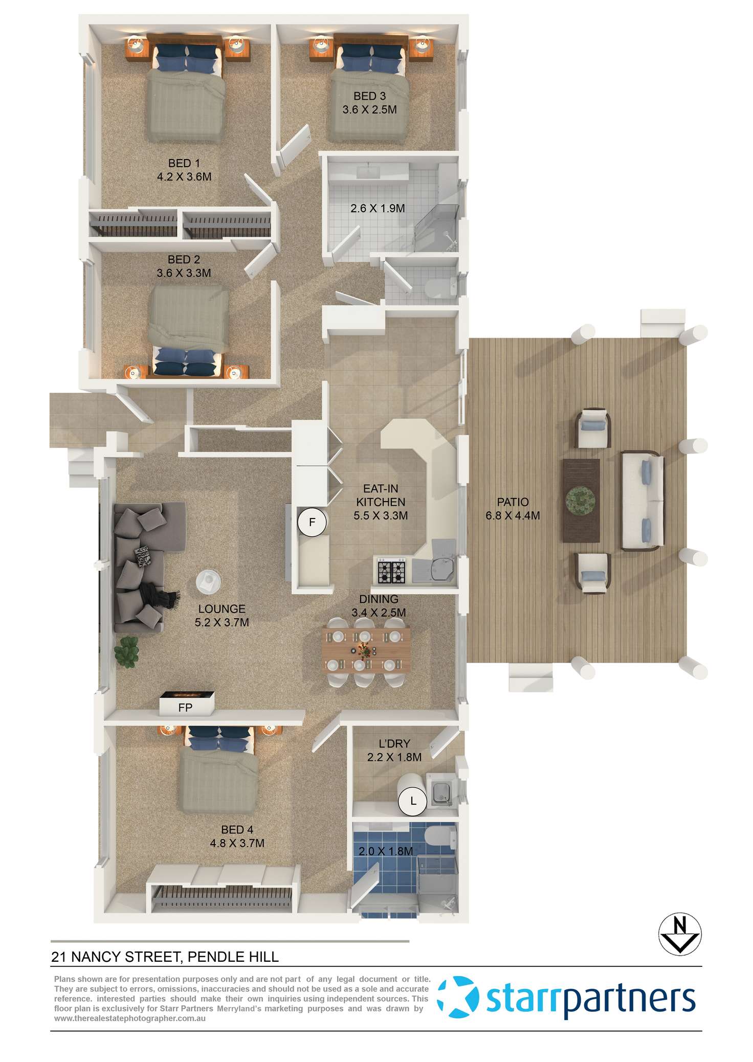 Floorplan of Homely house listing, 21 Nancy Street, Pendle Hill NSW 2145