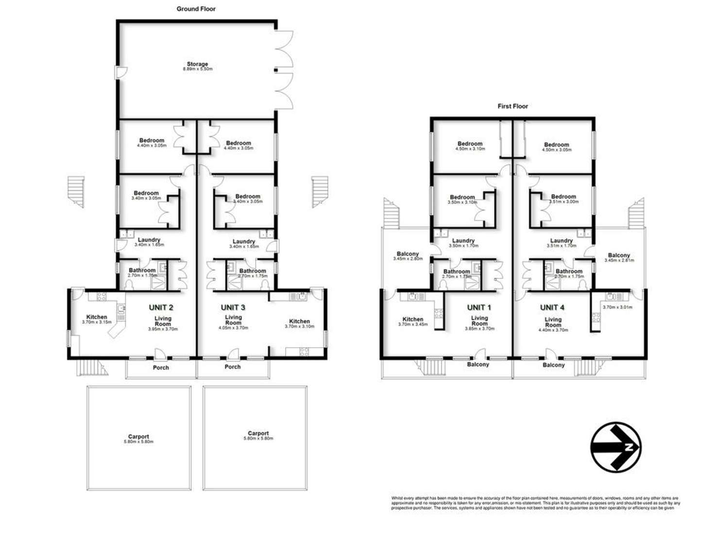 Floorplan of Homely unit listing, 3/35 Defiance Road, Woodridge QLD 4114