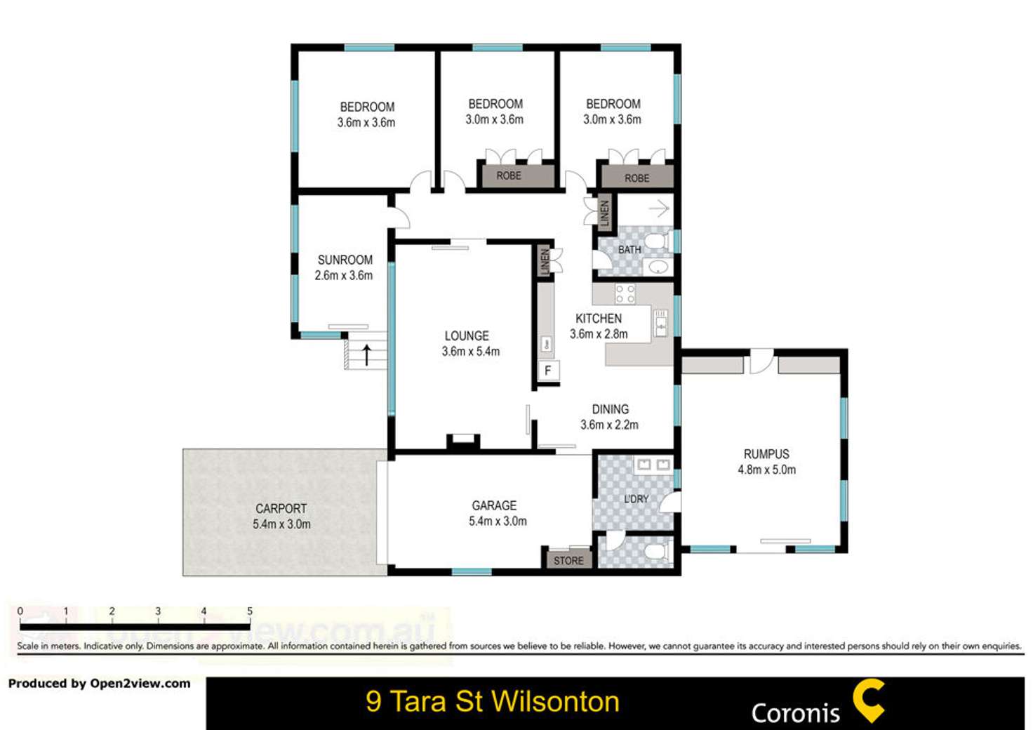 Floorplan of Homely house listing, 9 Tara Street, Wilsonton QLD 4350