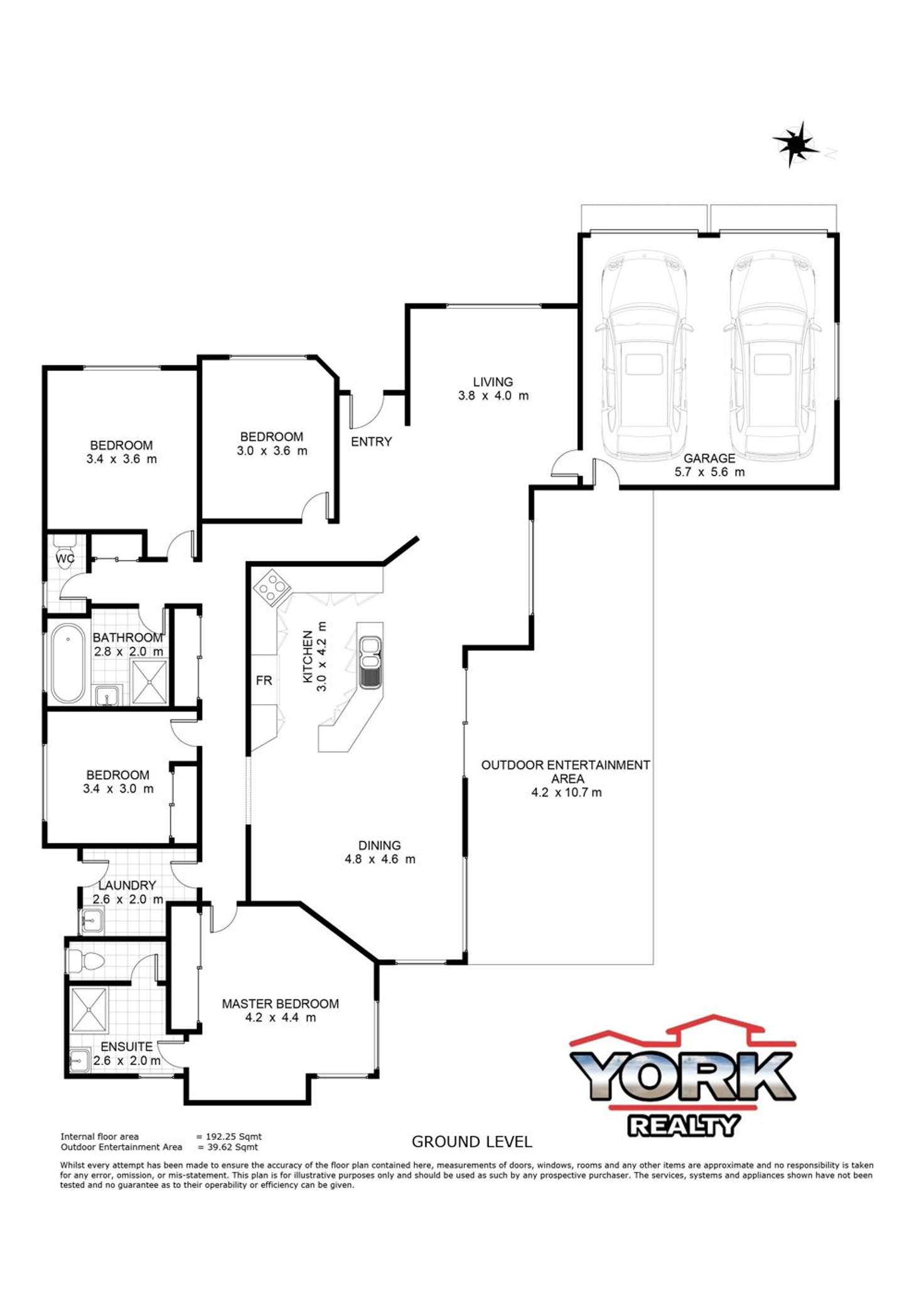 Floorplan of Homely house listing, 576 Hume Street, Middle Ridge QLD 4350