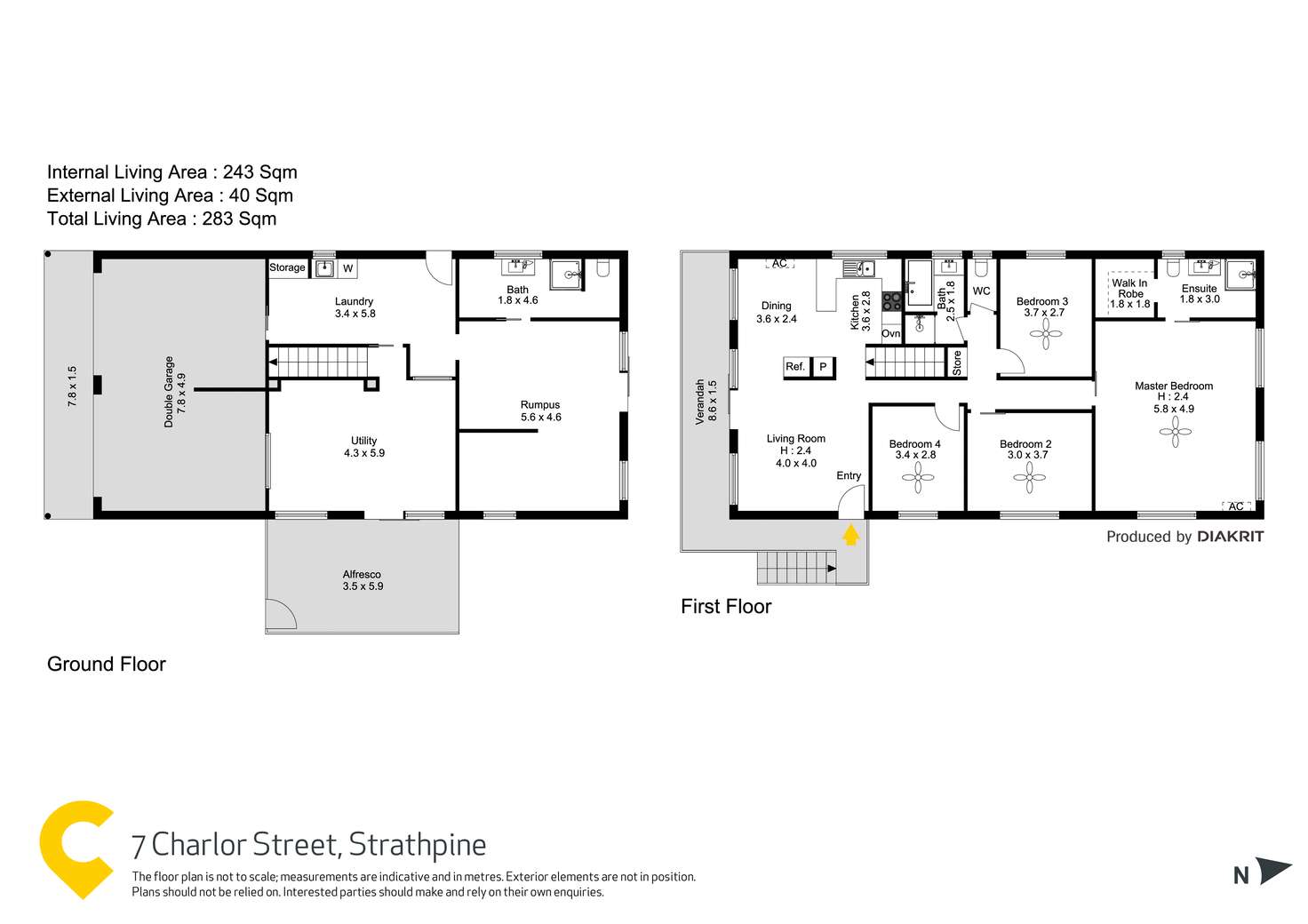 Floorplan of Homely house listing, 7 Charlor Street, Strathpine QLD 4500