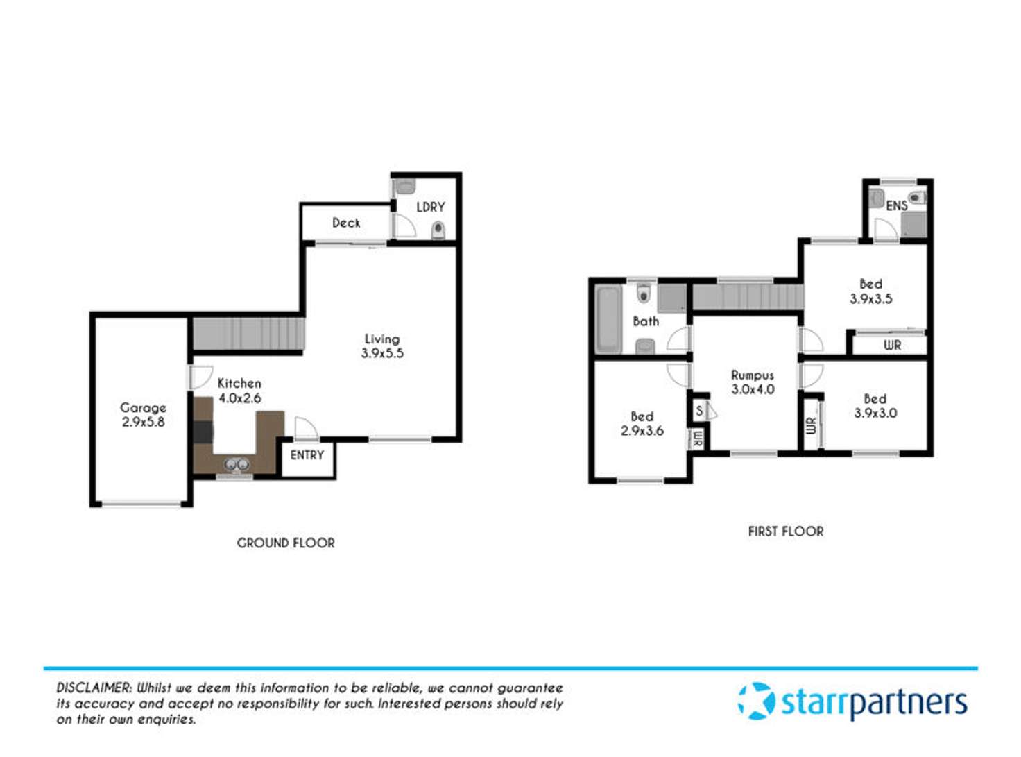 Floorplan of Homely townhouse listing, 4/1 O'Brien Street, Mount Druitt NSW 2770