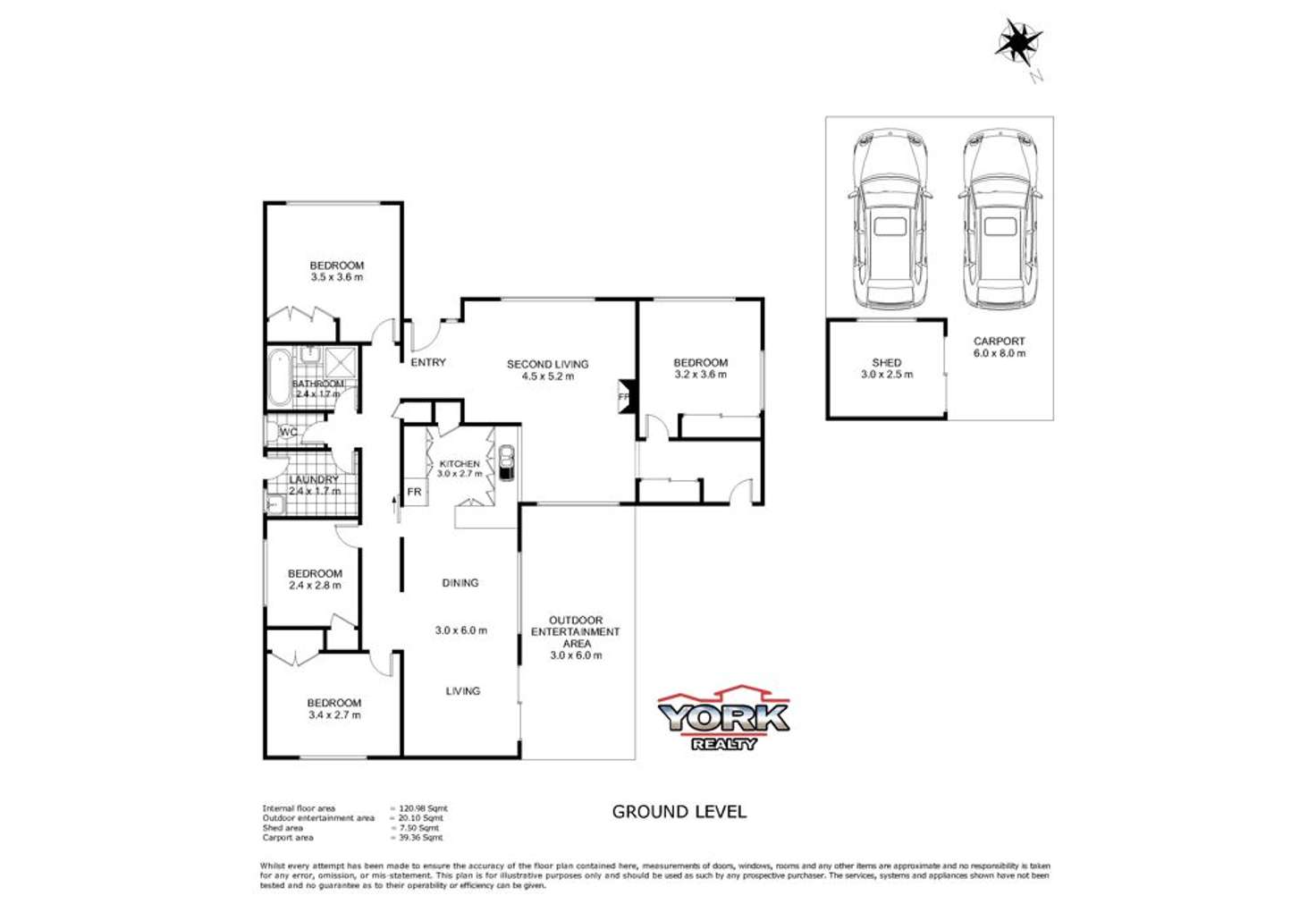 Floorplan of Homely house listing, 36 Highfields Road, Highfields QLD 4352