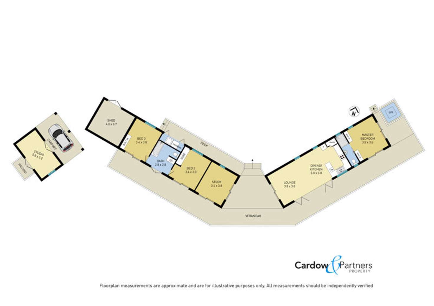 Floorplan of Homely acreageSemiRural listing, 188 Gleniffer Rd, Bellingen NSW 2454