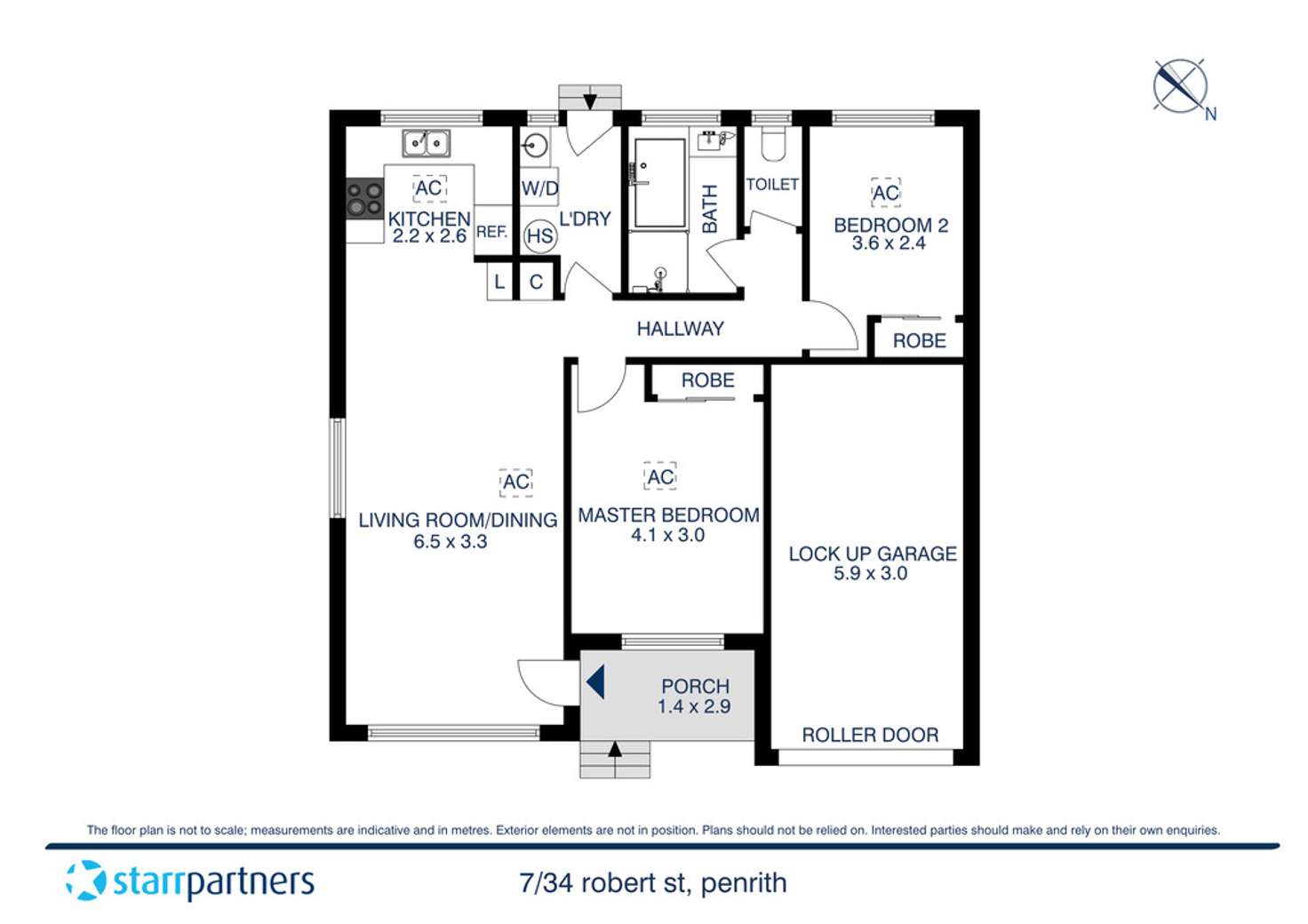 Floorplan of Homely house listing, 7/34 Robert Street, Penrith NSW 2750