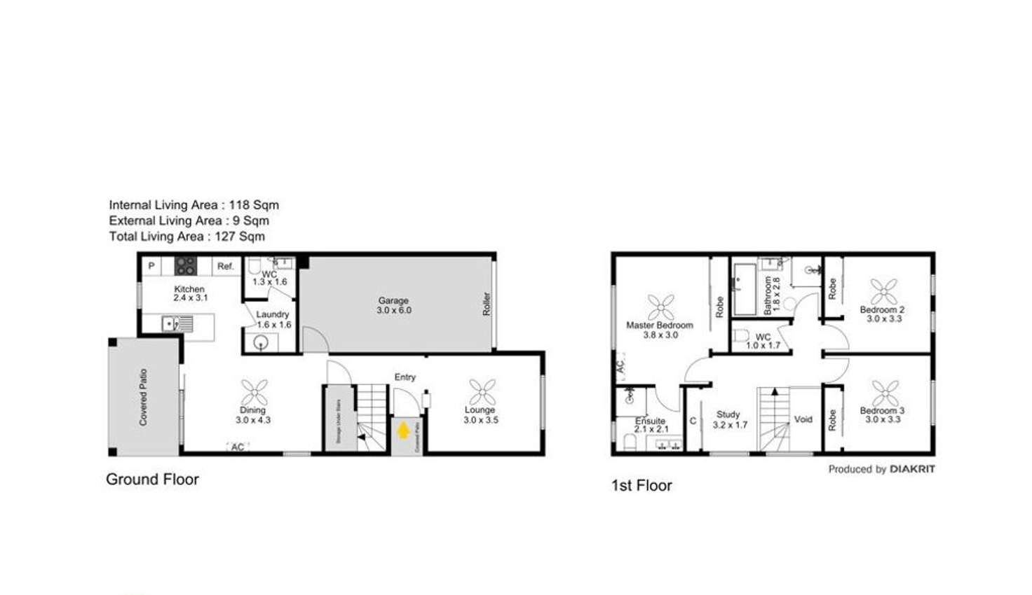 Floorplan of Homely house listing, 45/119 Copeland Drive, North Lakes QLD 4509